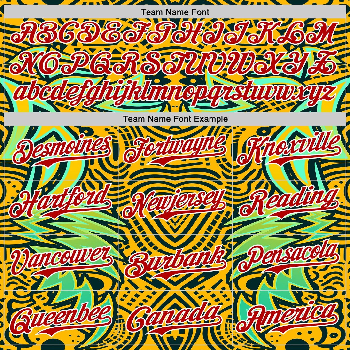 Custom Gold Red Black Green-White 3D Pattern Design Burner Costumes Tribal Authentic Baseball Jersey view 4