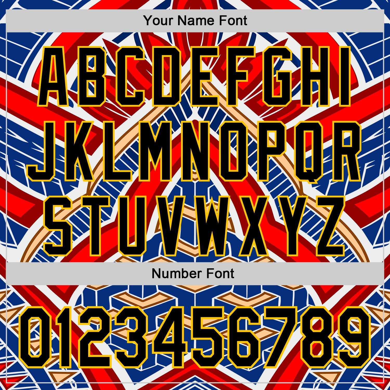 Custom Blue Black Red-Yellow 3D Pattern Design Burner Costumes Tribal Authentic Baseball Jersey view 5