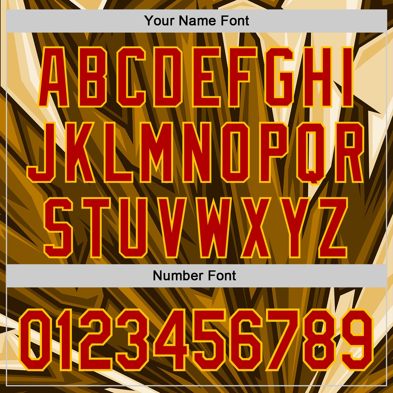 Custom Brown Red-Yellow 3D Pattern Design Burner Costumes Desert Authentic Baseball Jersey view 5