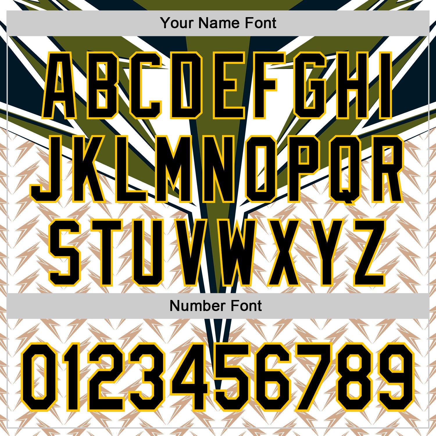 Custom White Black-Yellow 3D Pattern Design Burner Costumes Lightning Authentic Baseball Jersey view 5