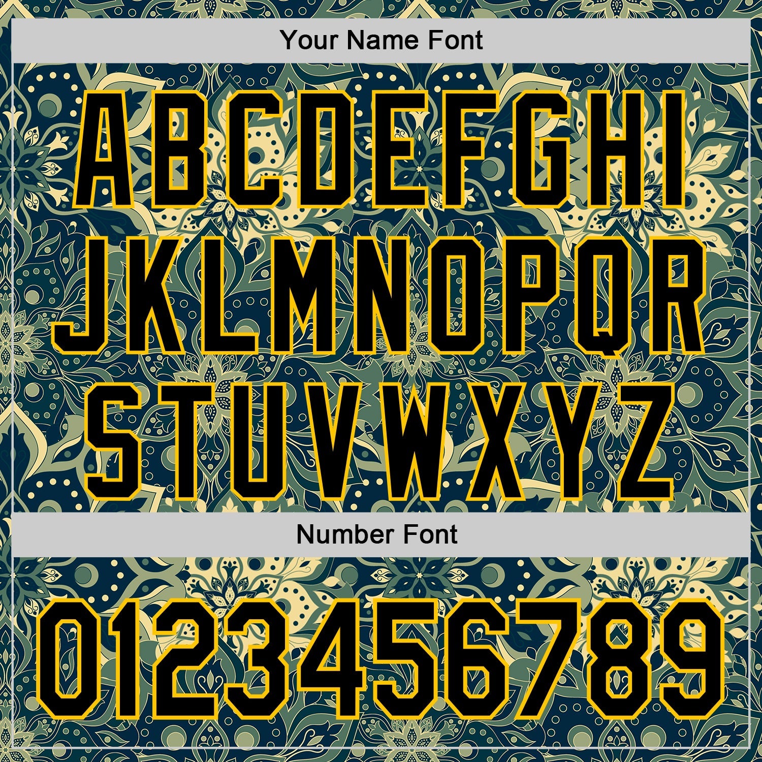 Custom Green Black-Yellow 3D Pattern Design Burner Costumes Paisley Bandana Authentic Baseball Jersey view 5