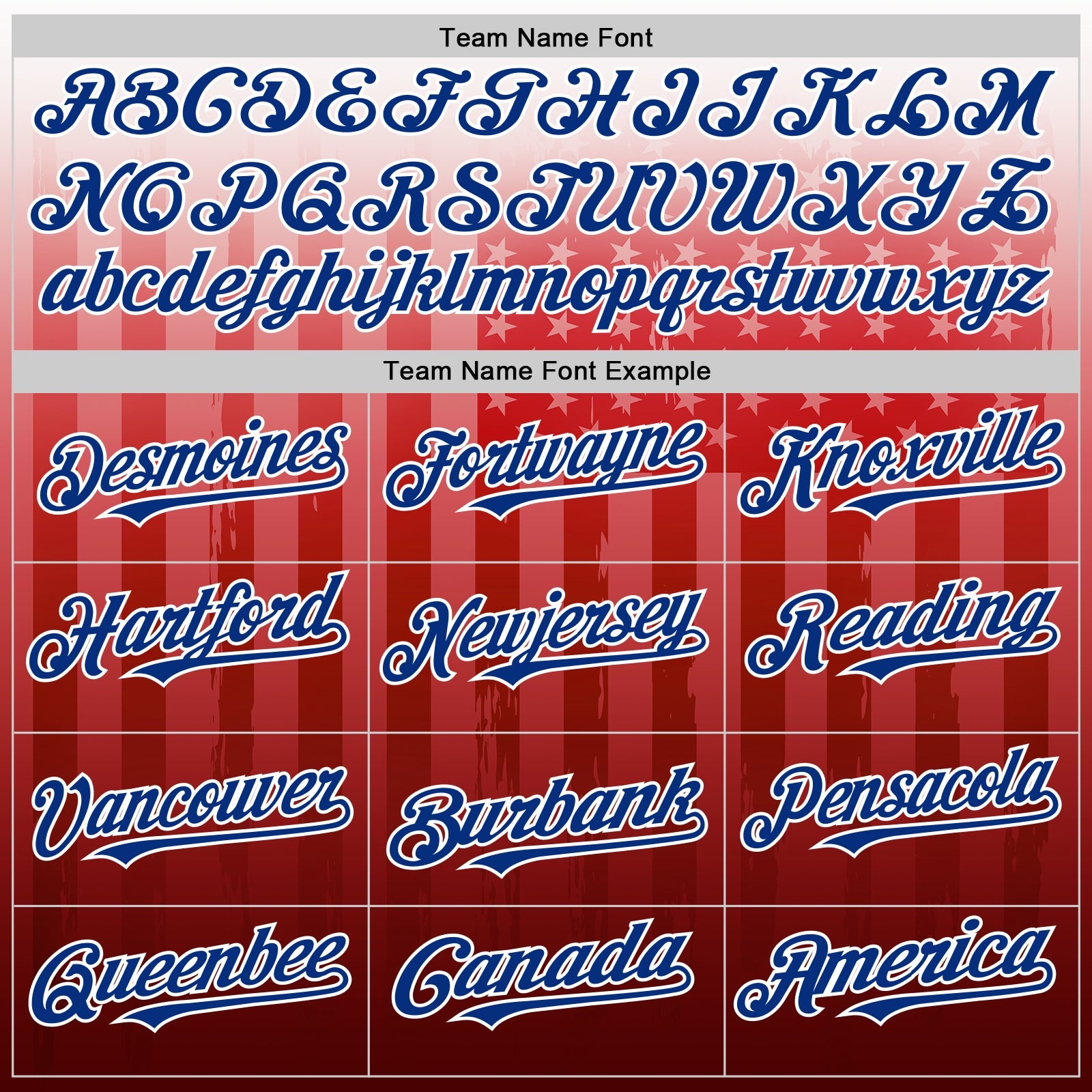 Custom White Royal-Red 3D American Flag Authentic Baseball Jersey view 4
