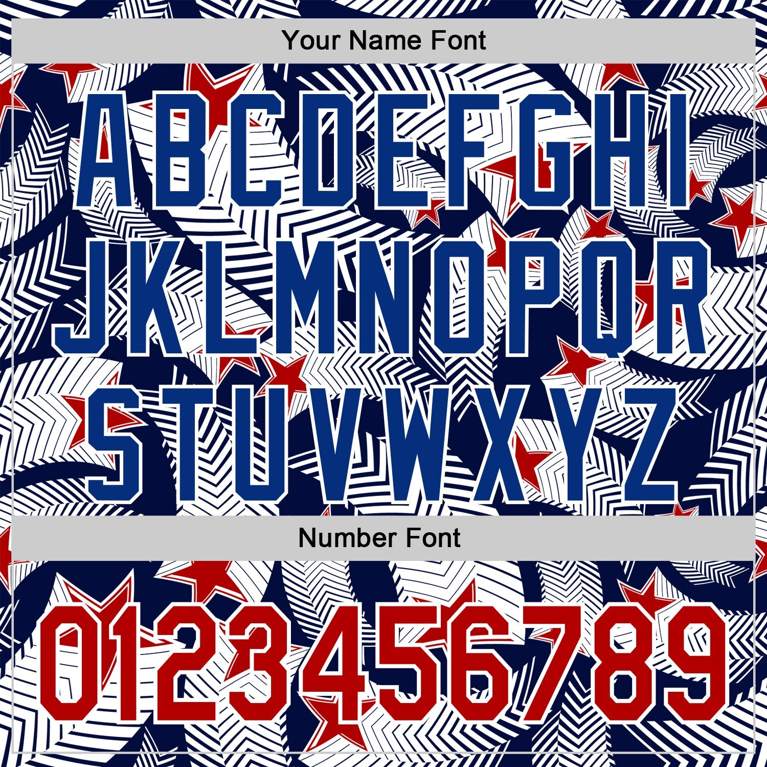 Custom White Red Navy-Royal 3D American Flag America-Inspired Authentic Baseball Jersey view 5