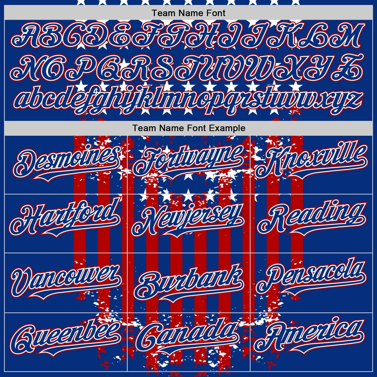 Custom Royal Red-White 3D Retro American Flag Authentic Baseball Jersey view 4
