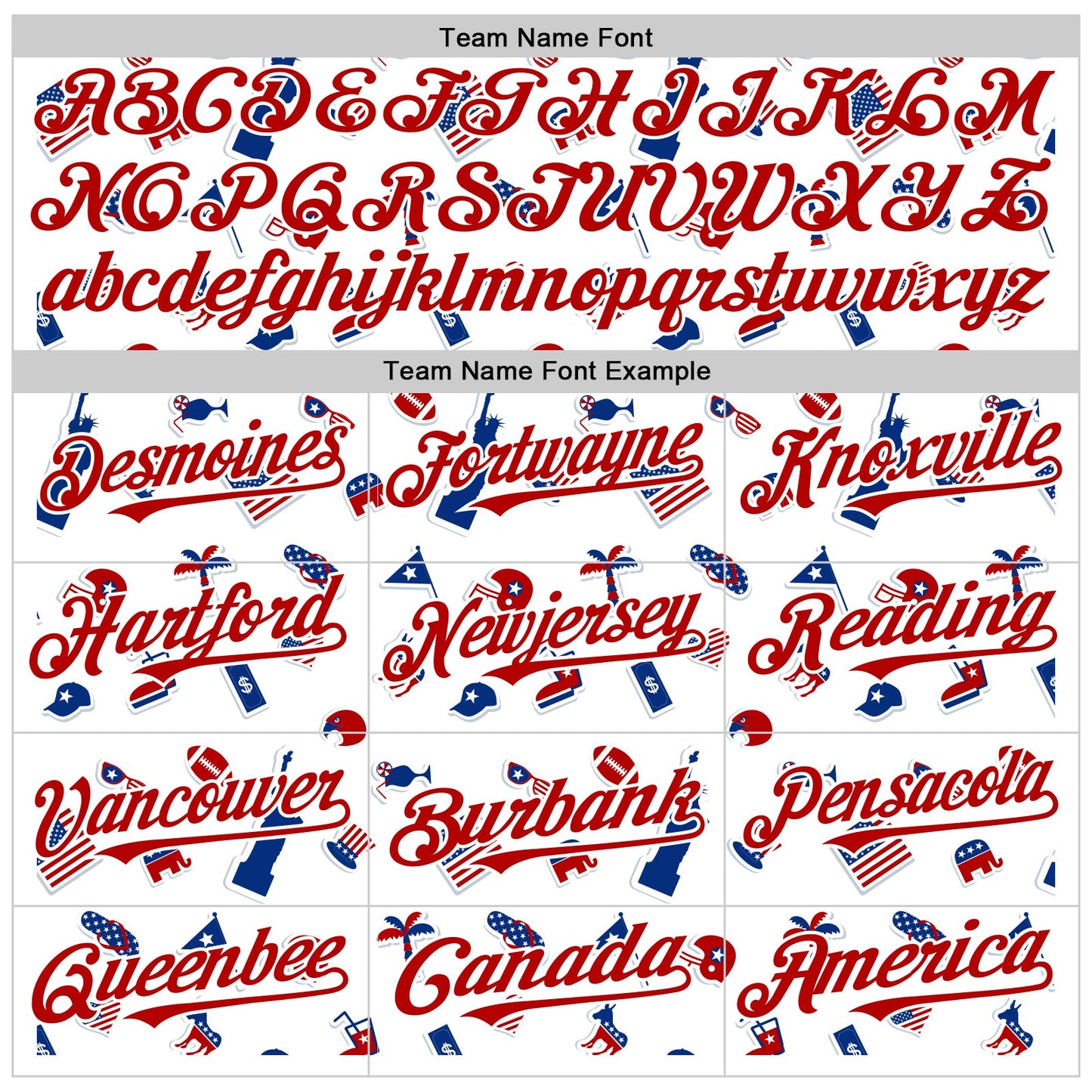 Custom White Black Pinstripe Royal-Red 3D American Flag National Symbols Authentic Baseball Jersey view 4