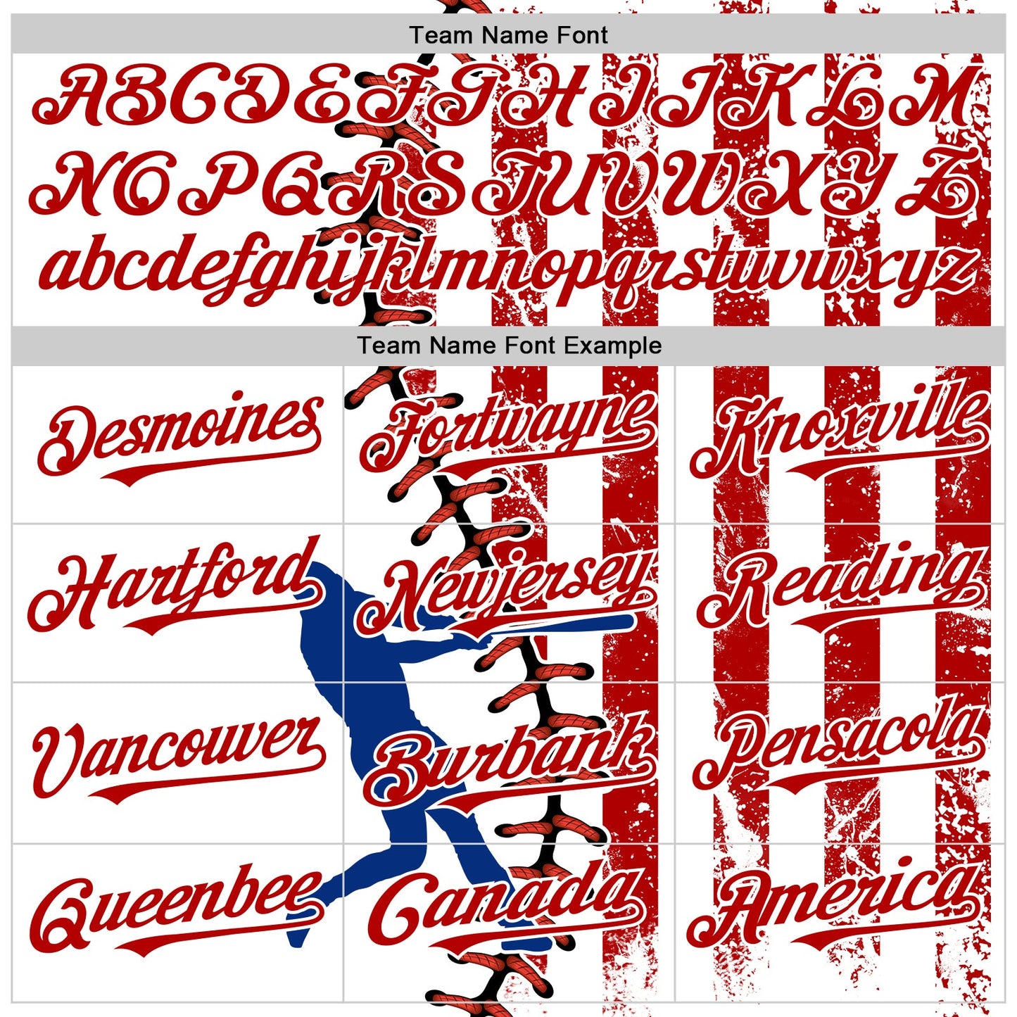 Custom White Royal-Red 3D American Flag Authentic Baseball Jersey view 4