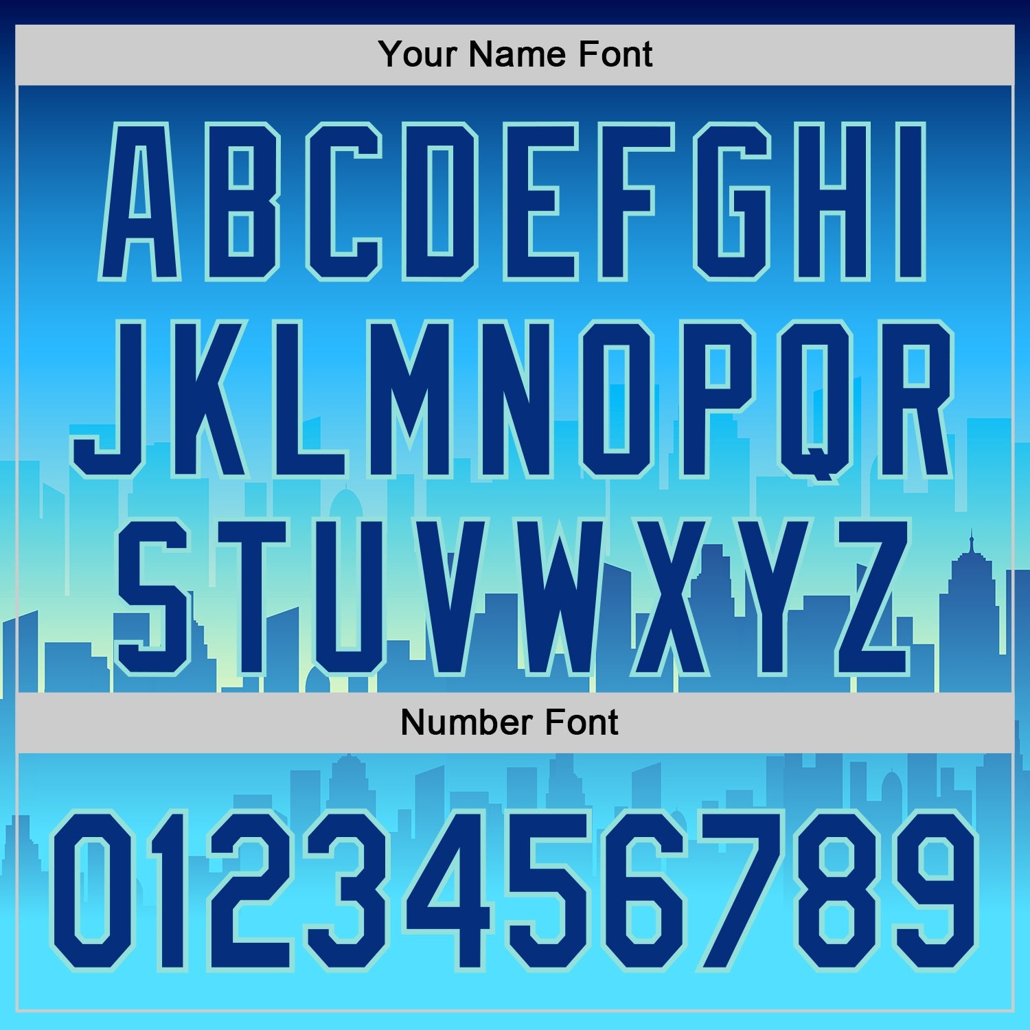Custom Blue Royal-Ice Blue 3D Pattern Design New York Cityscape Statue Of Liberty Authentic Baseball Jersey view 5