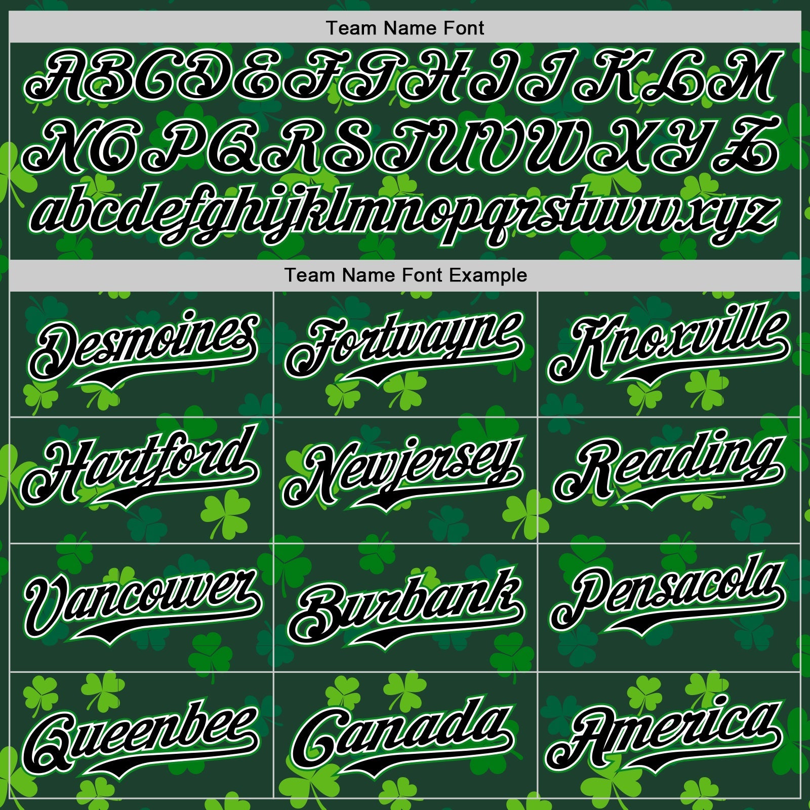 Custom Black White-Grass Green 3D Pattern Design Boston Cityscape Shamrock Authentic St. Patrick's Day Baseball Jersey view 4