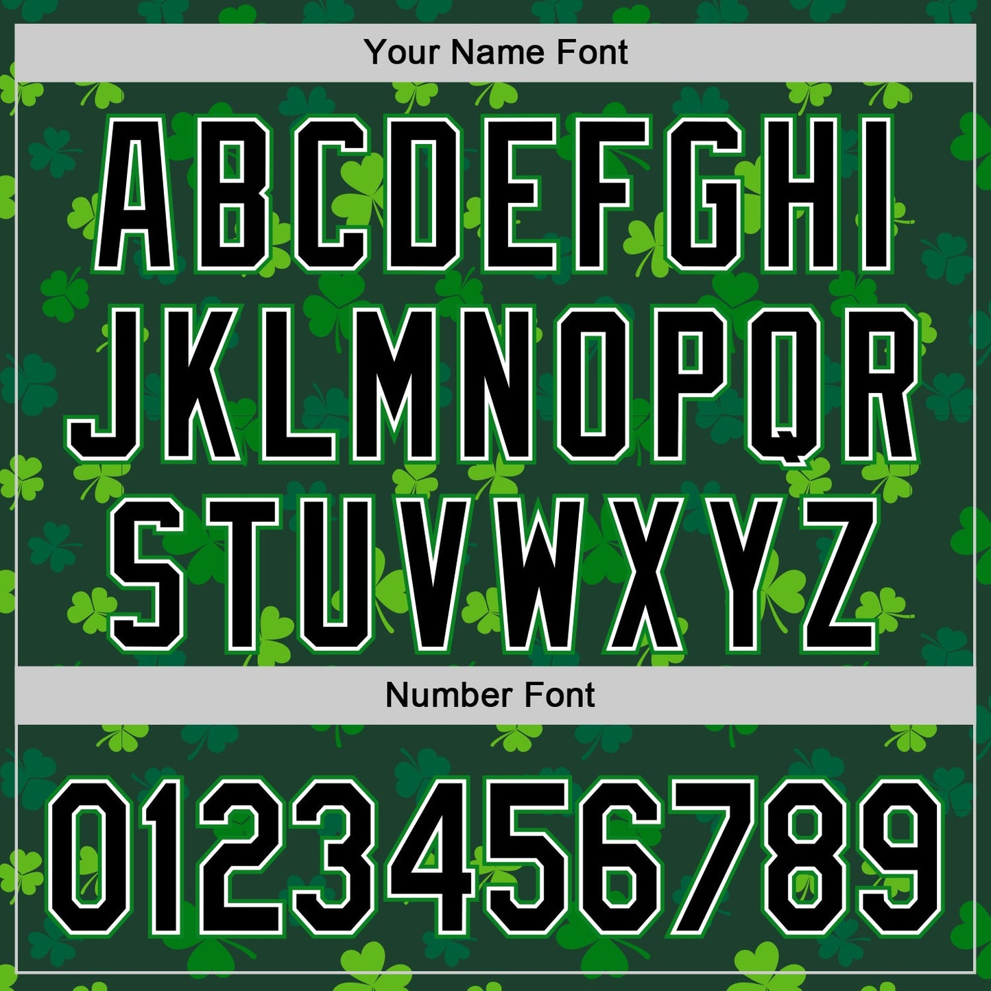 Custom Black White-Grass Green 3D Pattern Design Boston Cityscape Shamrock Authentic St. Patrick's Day Baseball Jersey view 5