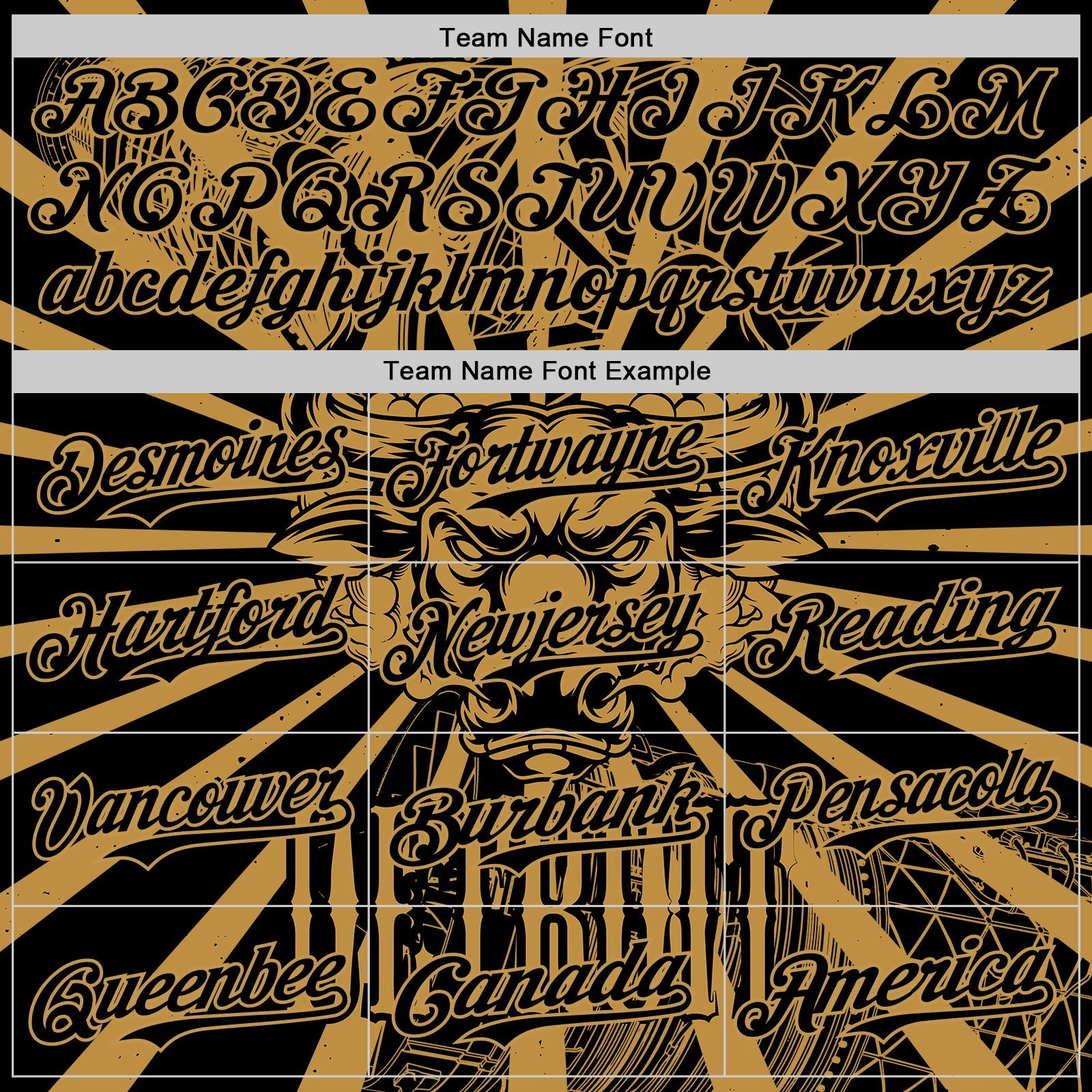 Custom Black Old Gold 3D Pattern Design Detroit Cityscape Steampunk Engine Bull Authentic Baseball Jersey view 4