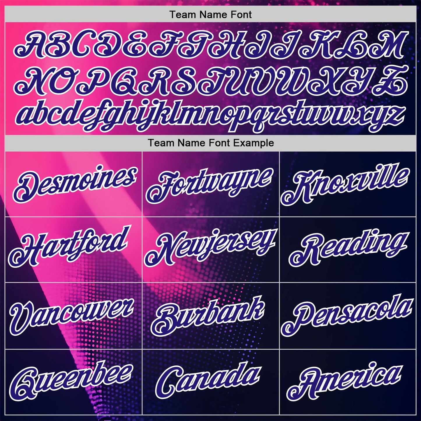 Custom Navy Dark Purple Pink-White 3D Pattern Design Gradient Neon Sportswear Performance T-Shirt view 3