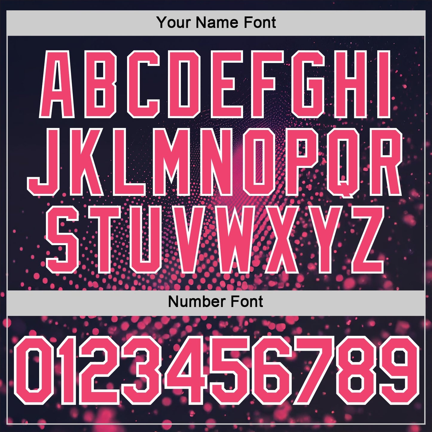 Custom Navy Neon Pink-White 3D Pattern Design Gradient Neon Sportswear Performance T-Shirt view 4