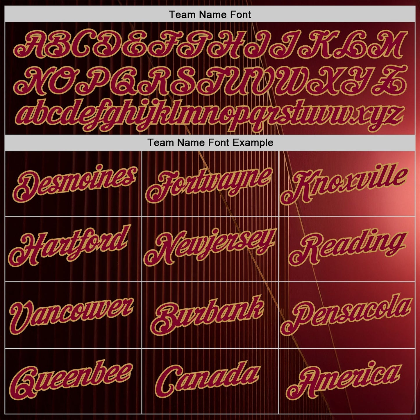 Custom Red Maroon-Old Gold 3D Pattern Design Gradient Stripe Sportswear Performance T-Shirt view 3