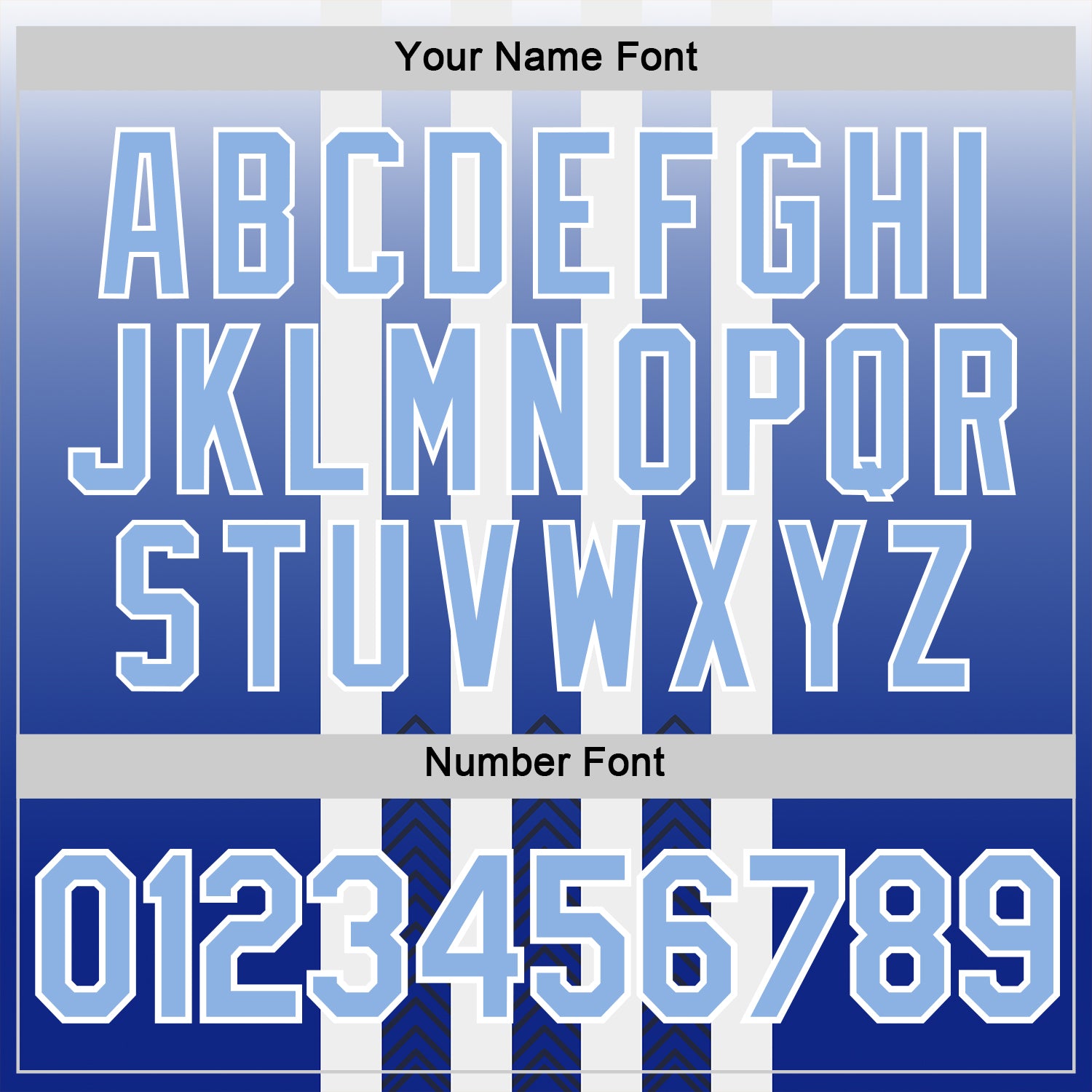 Custom White Light Blue-Black 3D Pattern Design Argentina Gradient Sportswear Performance T-Shirt view 4
