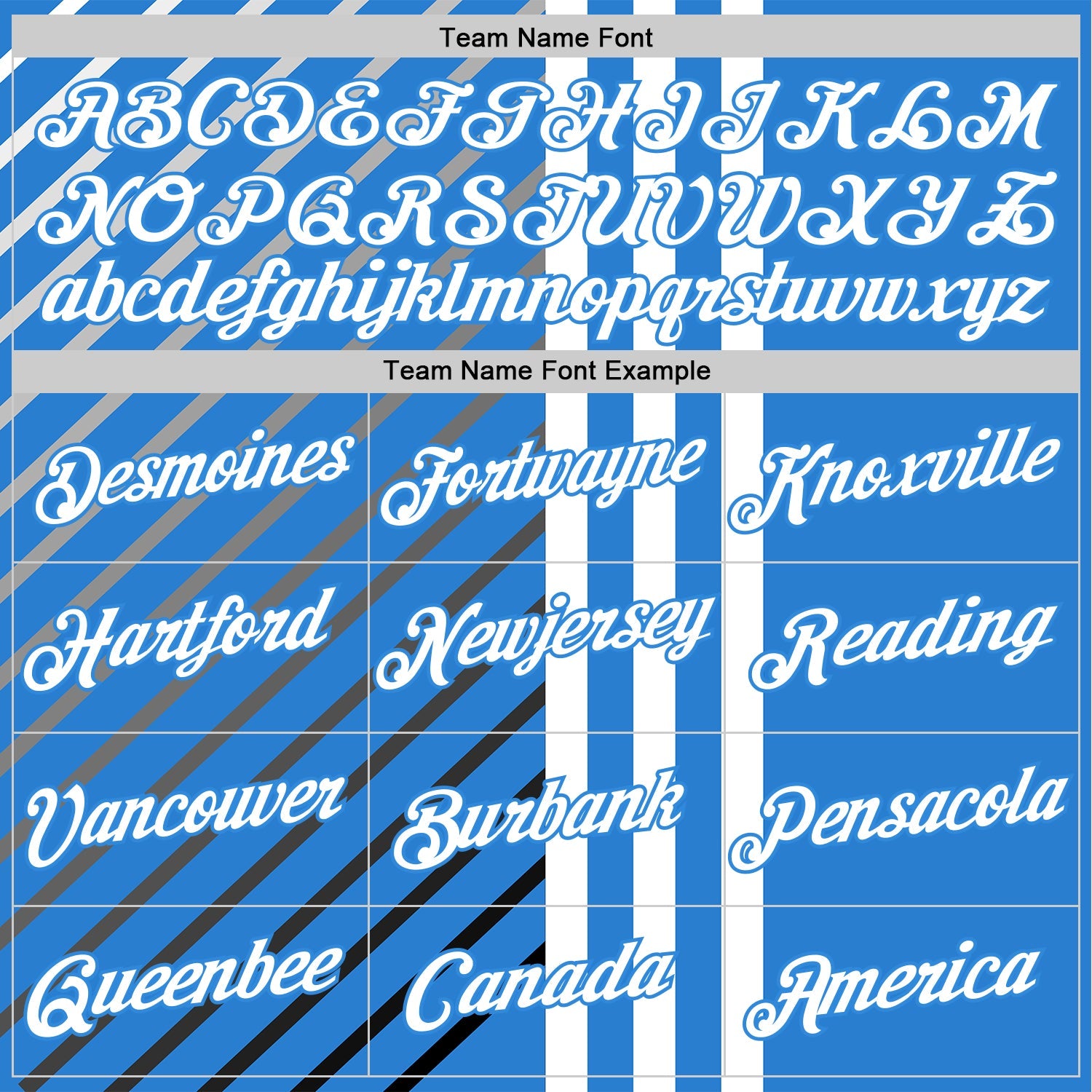 Custom Blue White Powder Blue Gray-Black 3D Pattern Design Argentina Stripe Sportswear Performance T-Shirt view 3