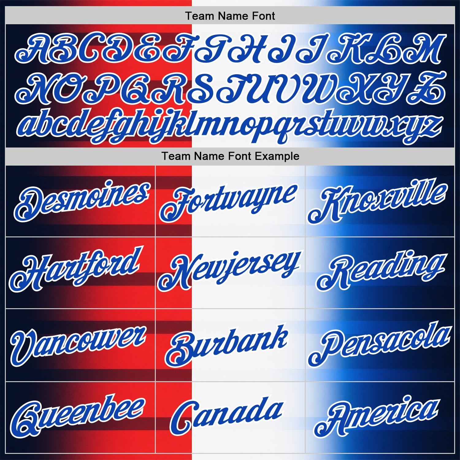 Custom White Thunder Blue-Red 3D Pattern Design USA Gradient Sportswear Performance T-Shirt view 3
