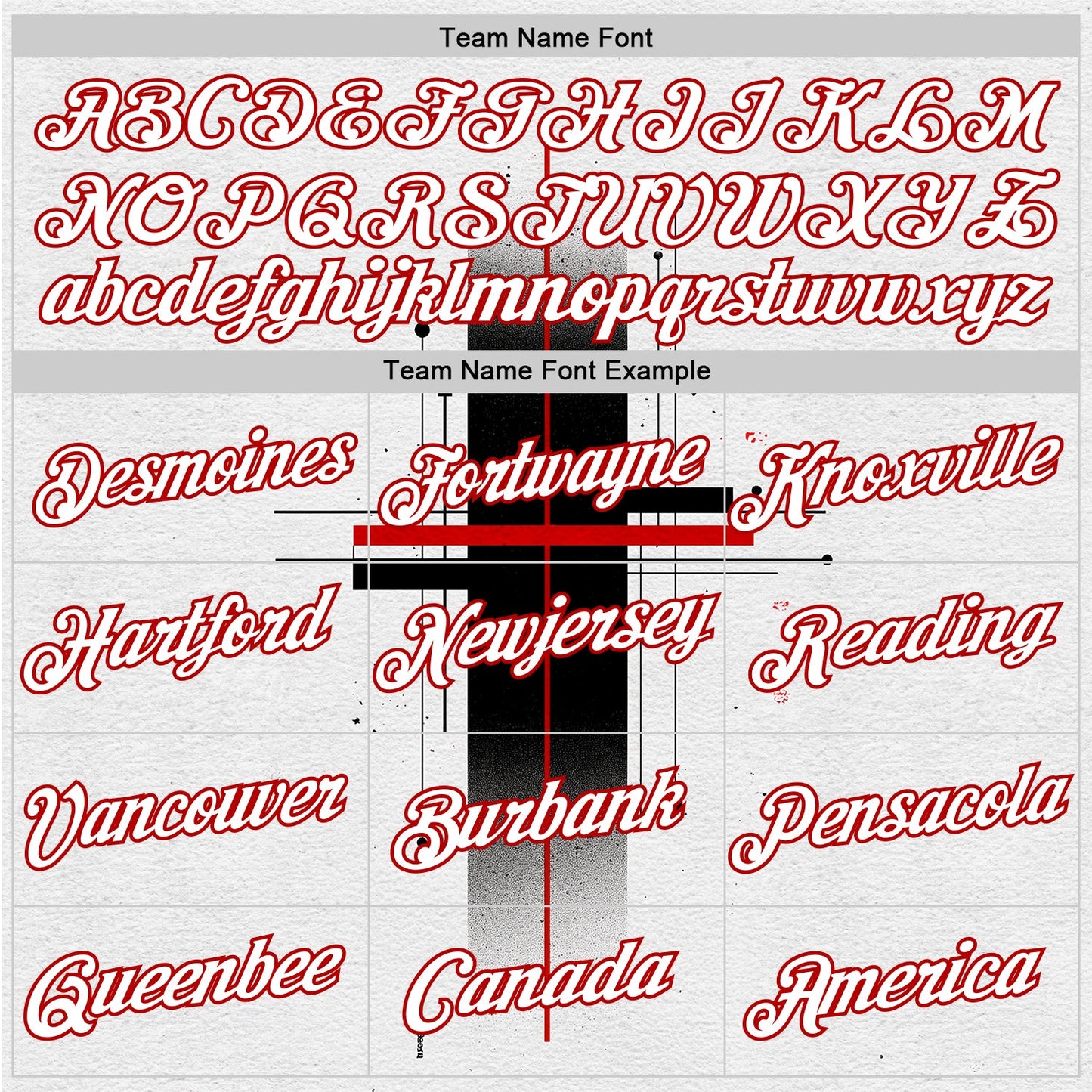 Custom White Black-Red 3D Pattern Design Gradient Cross Sportswear Performance T-Shirt view 3