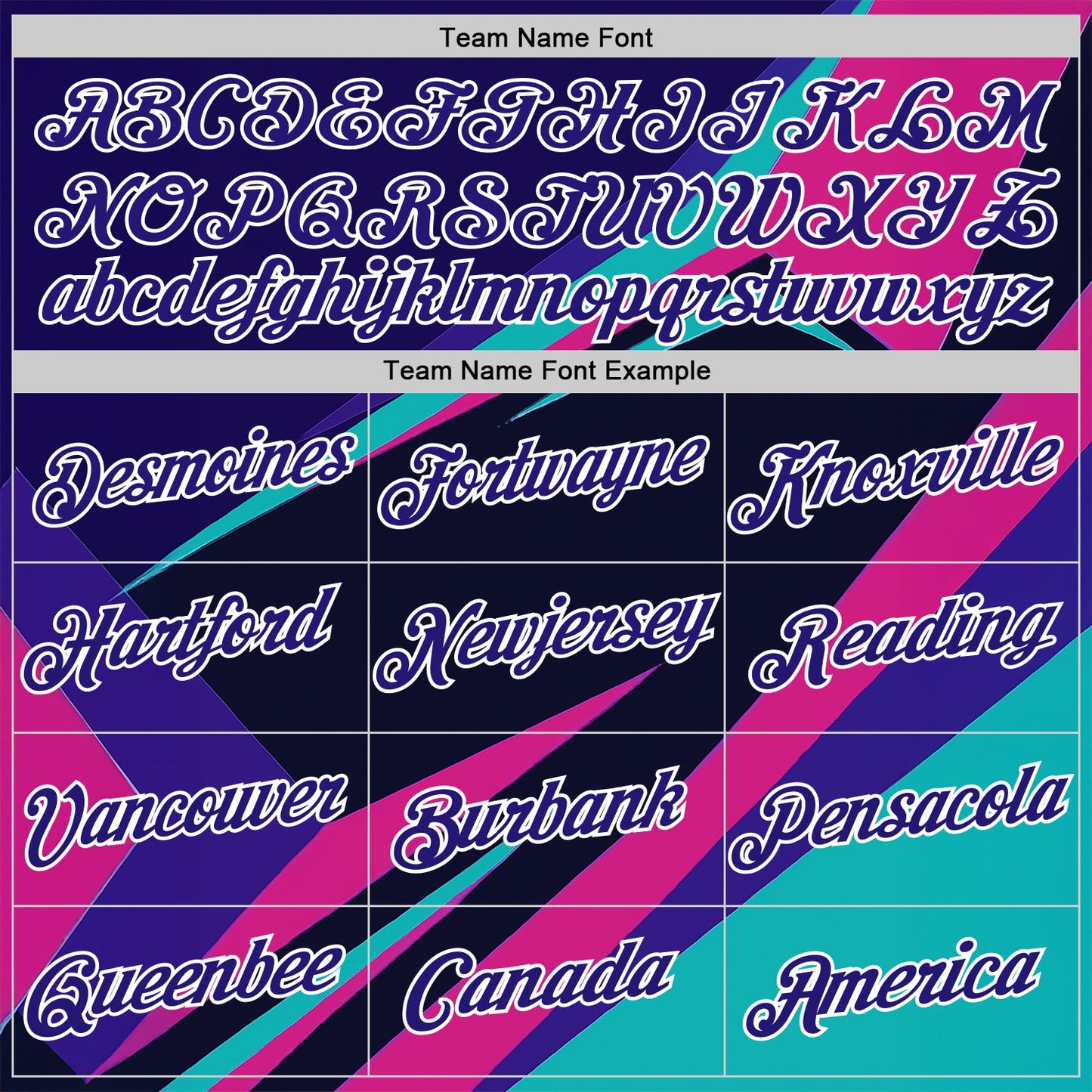 Custom Blue Dark Purple Black Pink-White 3D Pattern Design Line Sportswear Performance T-Shirt view 3