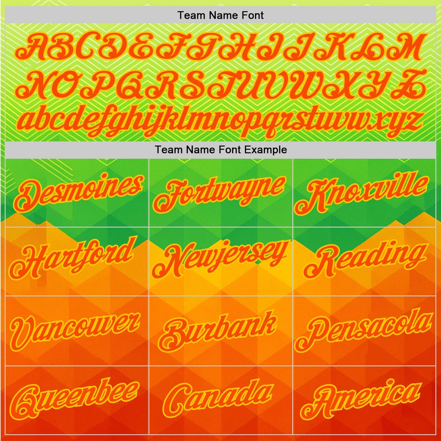 Custom Green Orange-Yellow 3D Pattern Design Gradient Sportswear Performance T-Shirt view 3