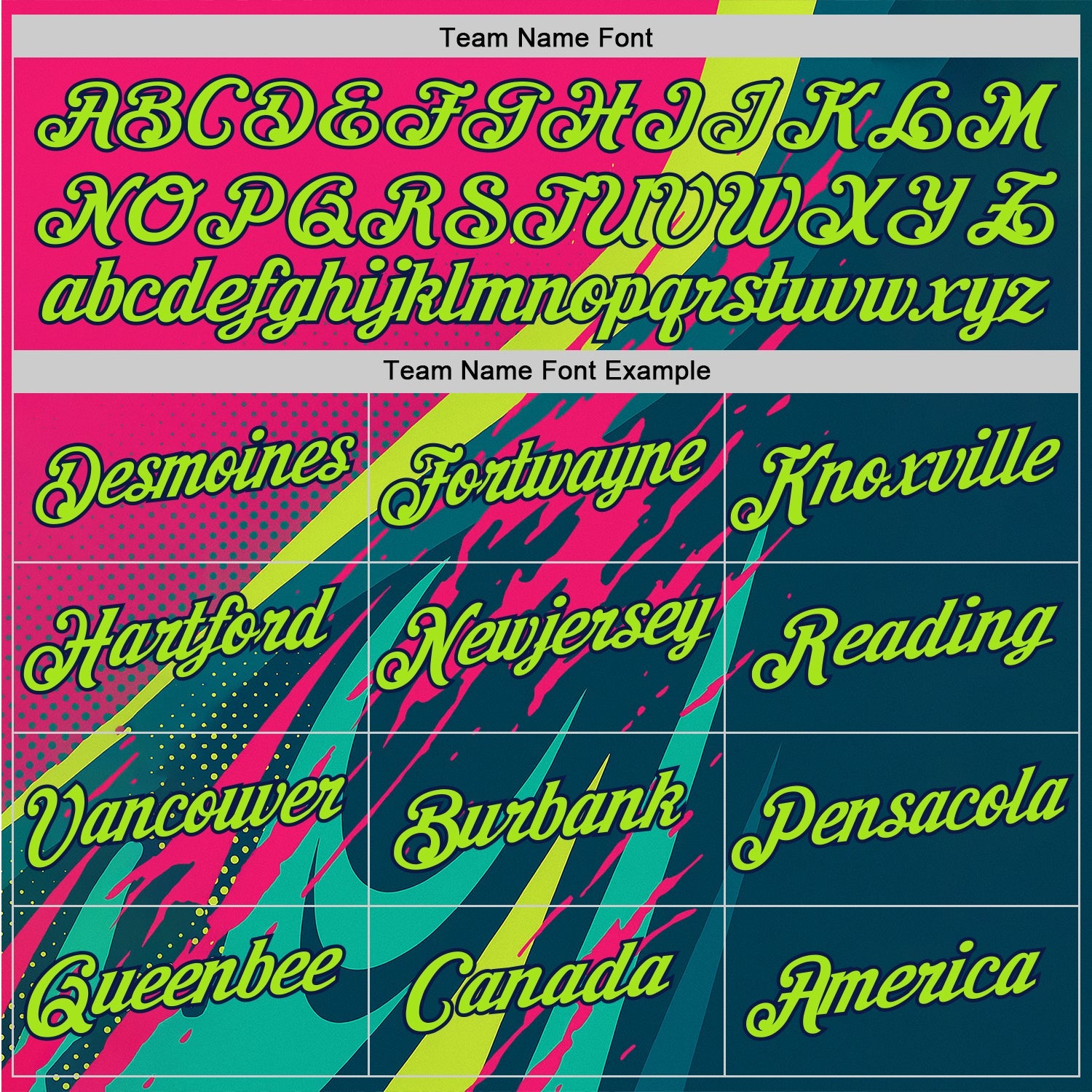 Custom Pink Neon Green-Navy 3D Pattern Design Splash Sportswear Performance T-Shirt view 3