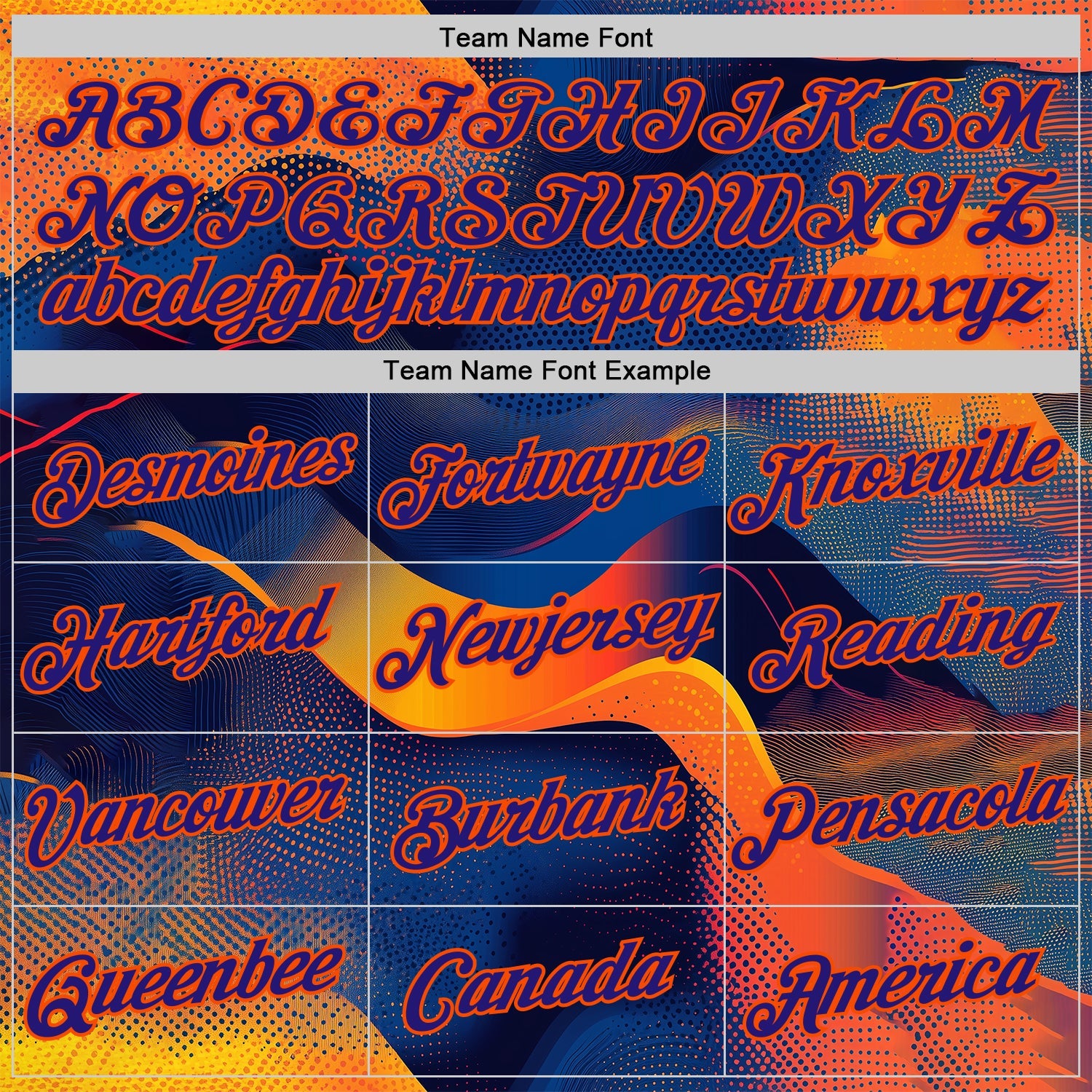 Custom Orange Dark Purple-Blue 3D Pattern Design Gradient Sportswear Performance T-Shirt view 3