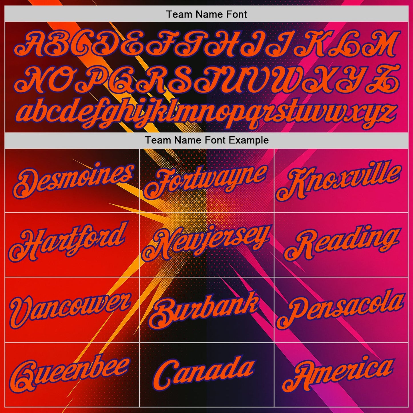 Custom Orange Pink-Dark Purple 3D Pattern Design Gradient Sportswear Performance T-Shirt view 3