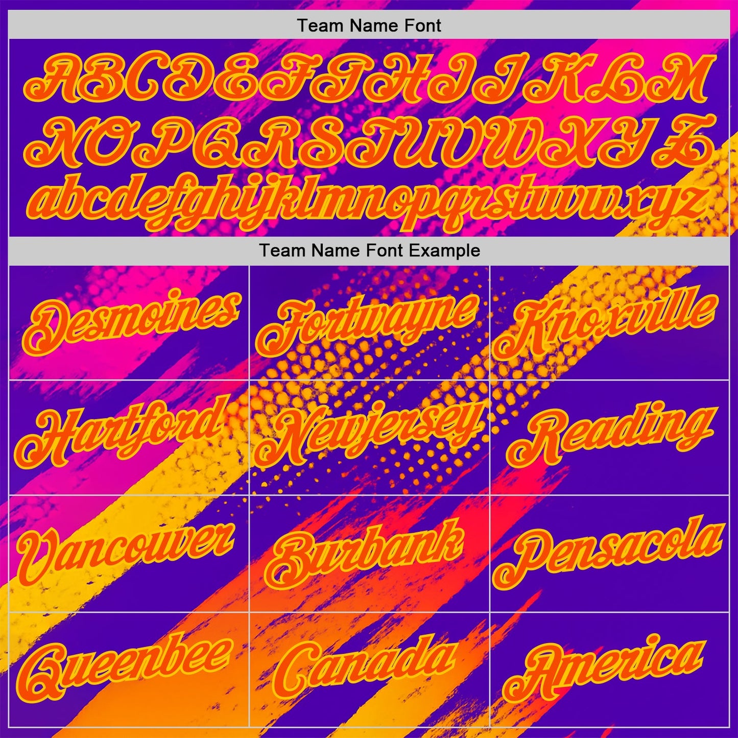 Custom Purple Orange-Yellow 3D Pattern Design Splash Sportswear Performance T-Shirt view 3