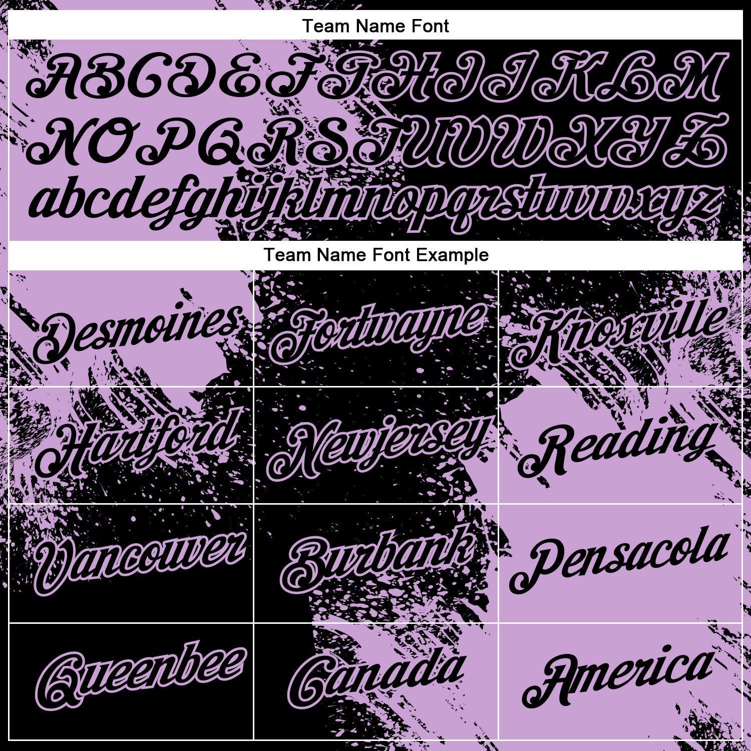 Custom Black Light Purple 3D Pattern Design Abstract Brush Stroke Performance T-Shirt view 3