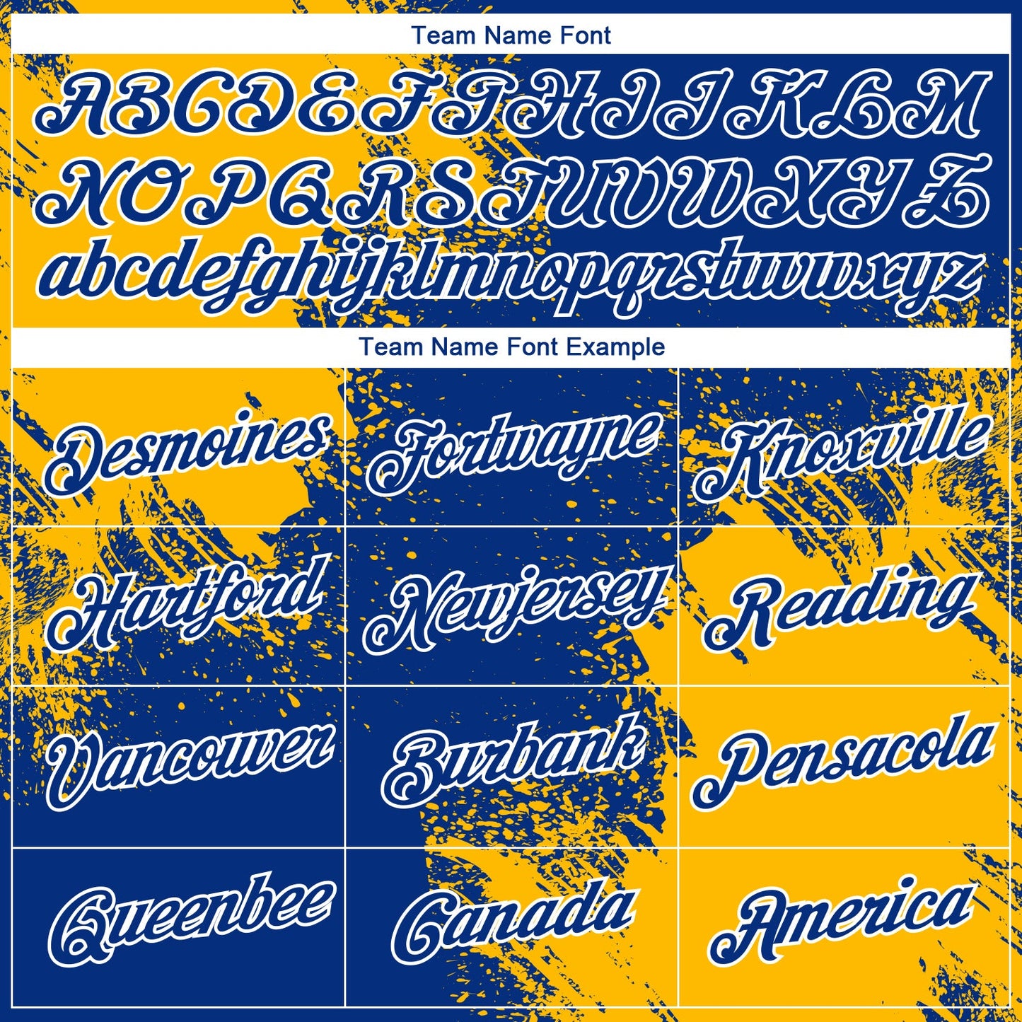 Custom Royal Gold-White 3D Pattern Design Abstract Brush Stroke Performance T-Shirt view 3