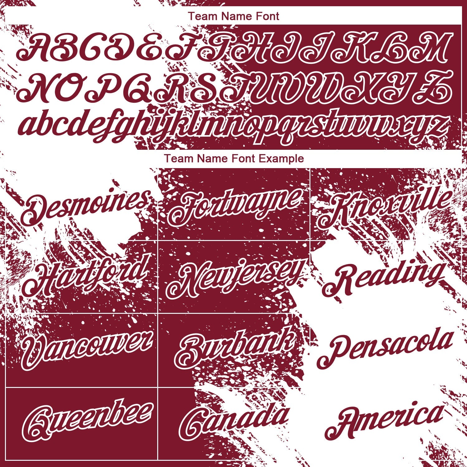 Custom Crimson White 3D Pattern Design Abstract Brush Stroke Performance T-Shirt view 3