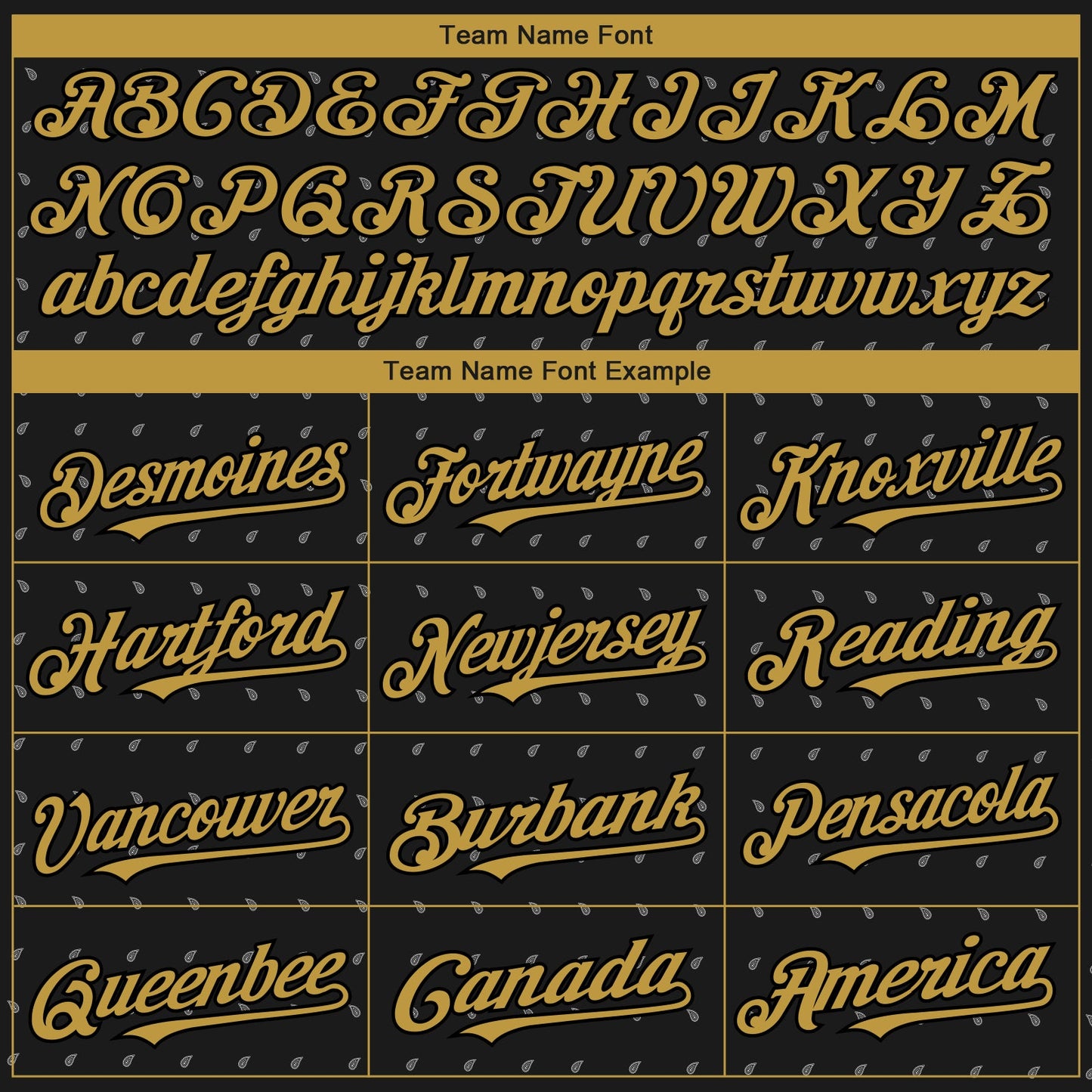Custom Black Old Gold-Gray Rave Party Ethnic Paisley Bandana Authentic Baseball Jersey view 4