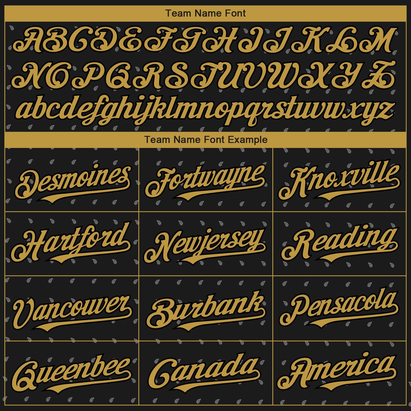 Custom Black Old Gold-Gray Rave Party Ethnic Paisley Bandana Authentic Baseball Jersey view 4