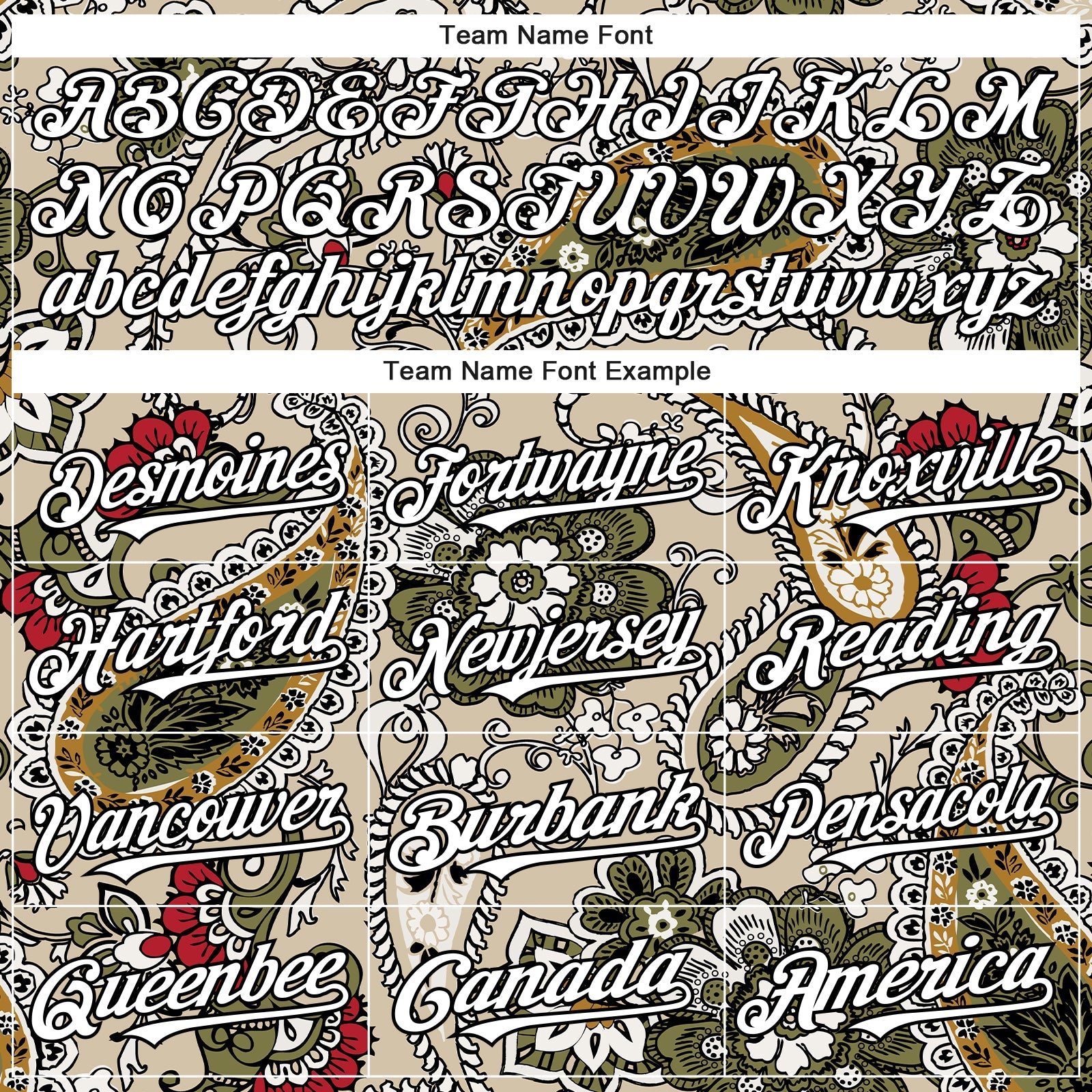 Custom City Cream White-Black Rave Party Ethnic Paisley Bandana Authentic Baseball Jersey view 4
