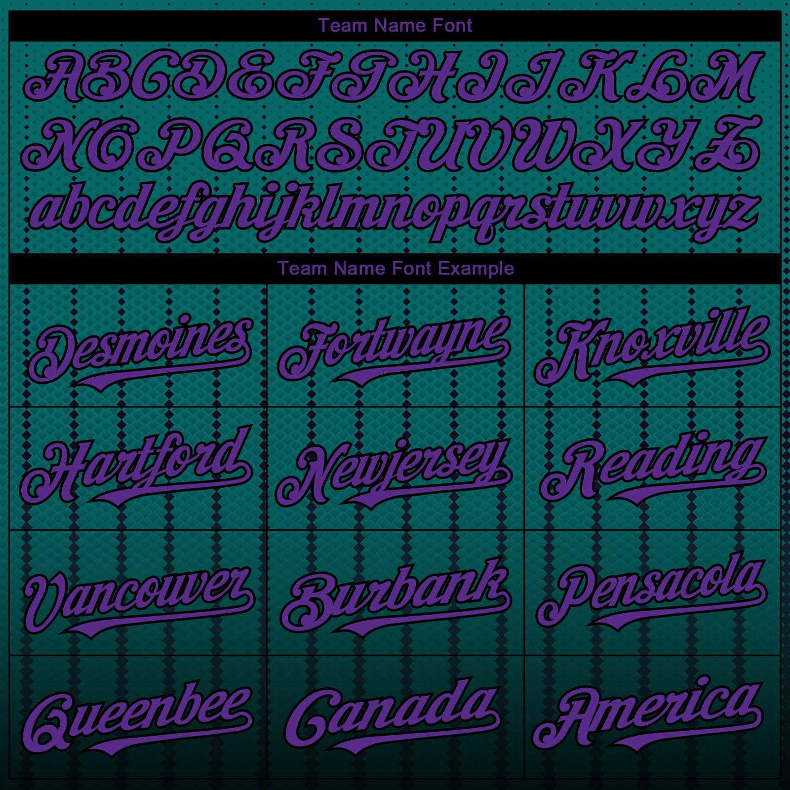 Custom Teal Purple-Black 3D Pattern Design Gradient Geometric Shape Authentic Baseball Jersey view 4