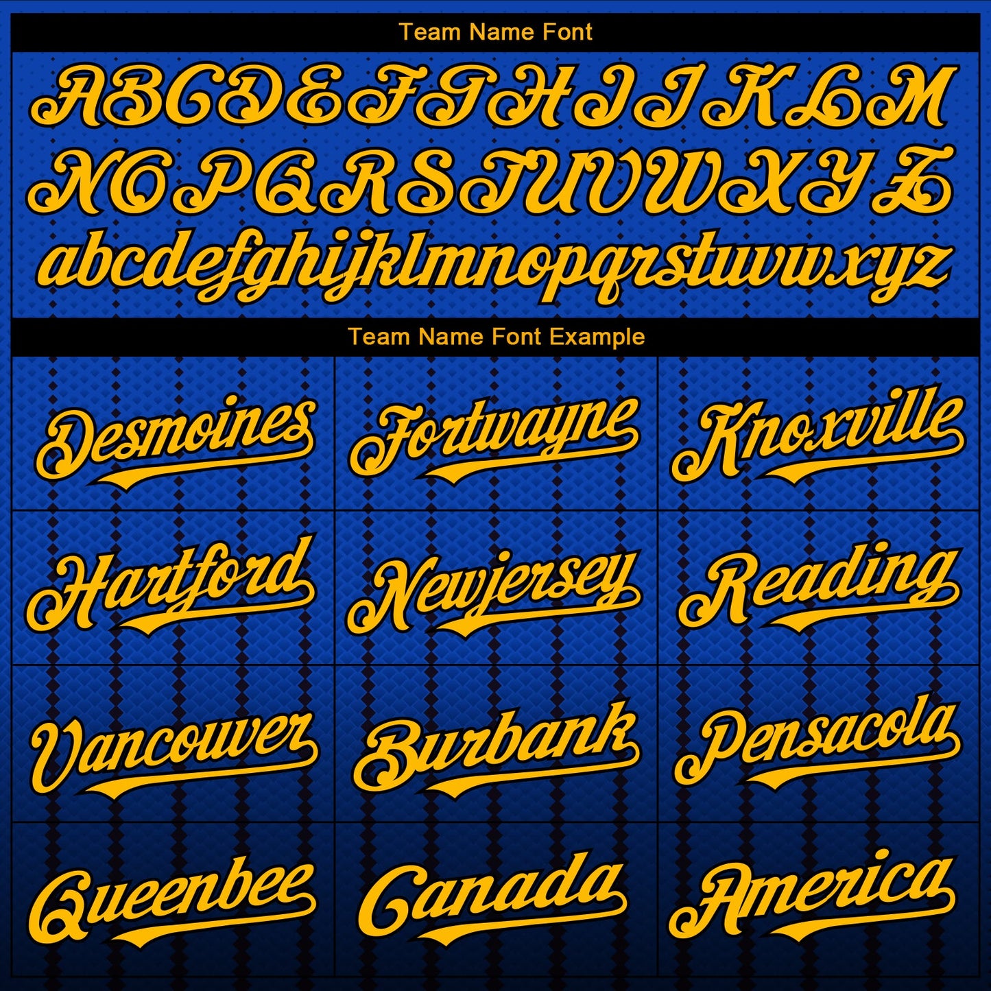 Custom Thunder Blue Gold-Black 3D Pattern Design Gradient Geometric Shape Authentic Baseball Jersey view 4