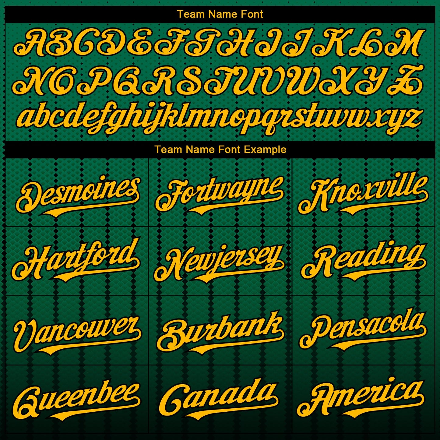 Custom Kelly Green Gold-Black 3D Pattern Design Gradient Geometric Shape Authentic Baseball Jersey view 4