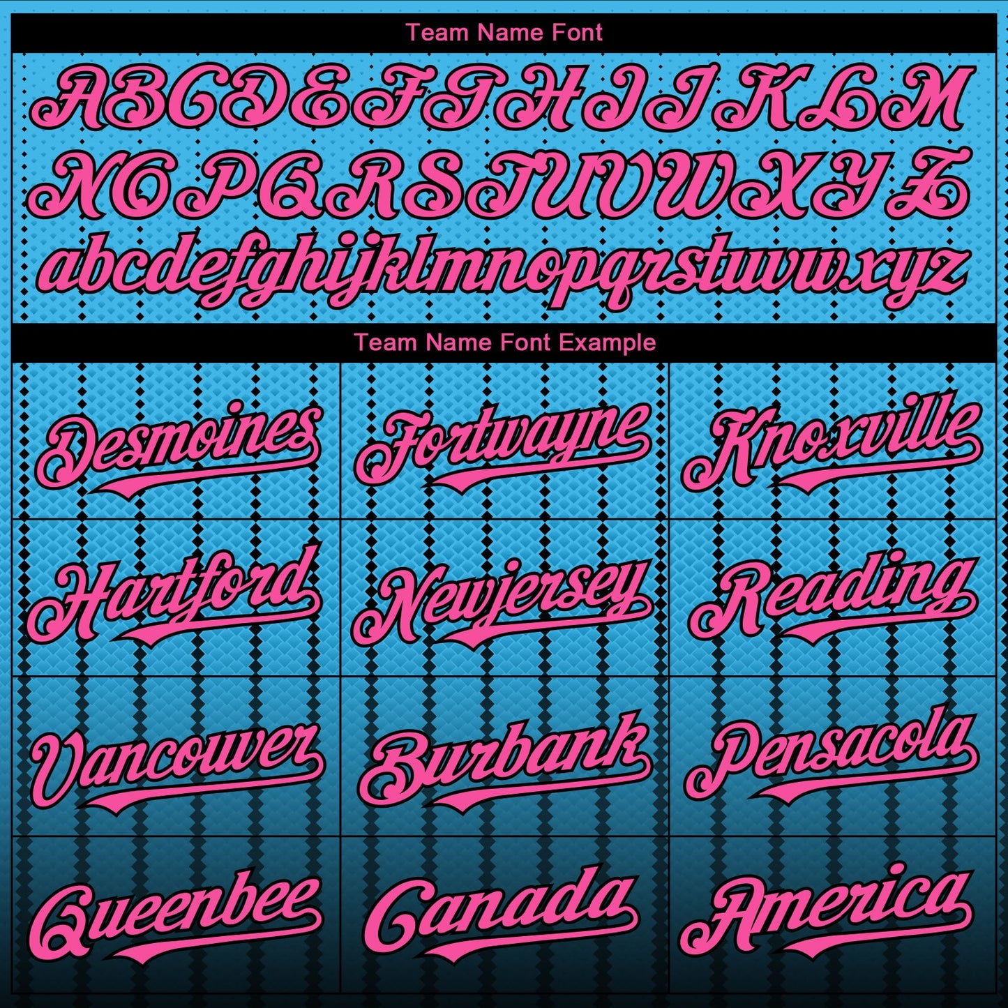 Custom Sky Blue Pink-Black 3D Pattern Design Gradient Geometric Shape Authentic Baseball Jersey view 4