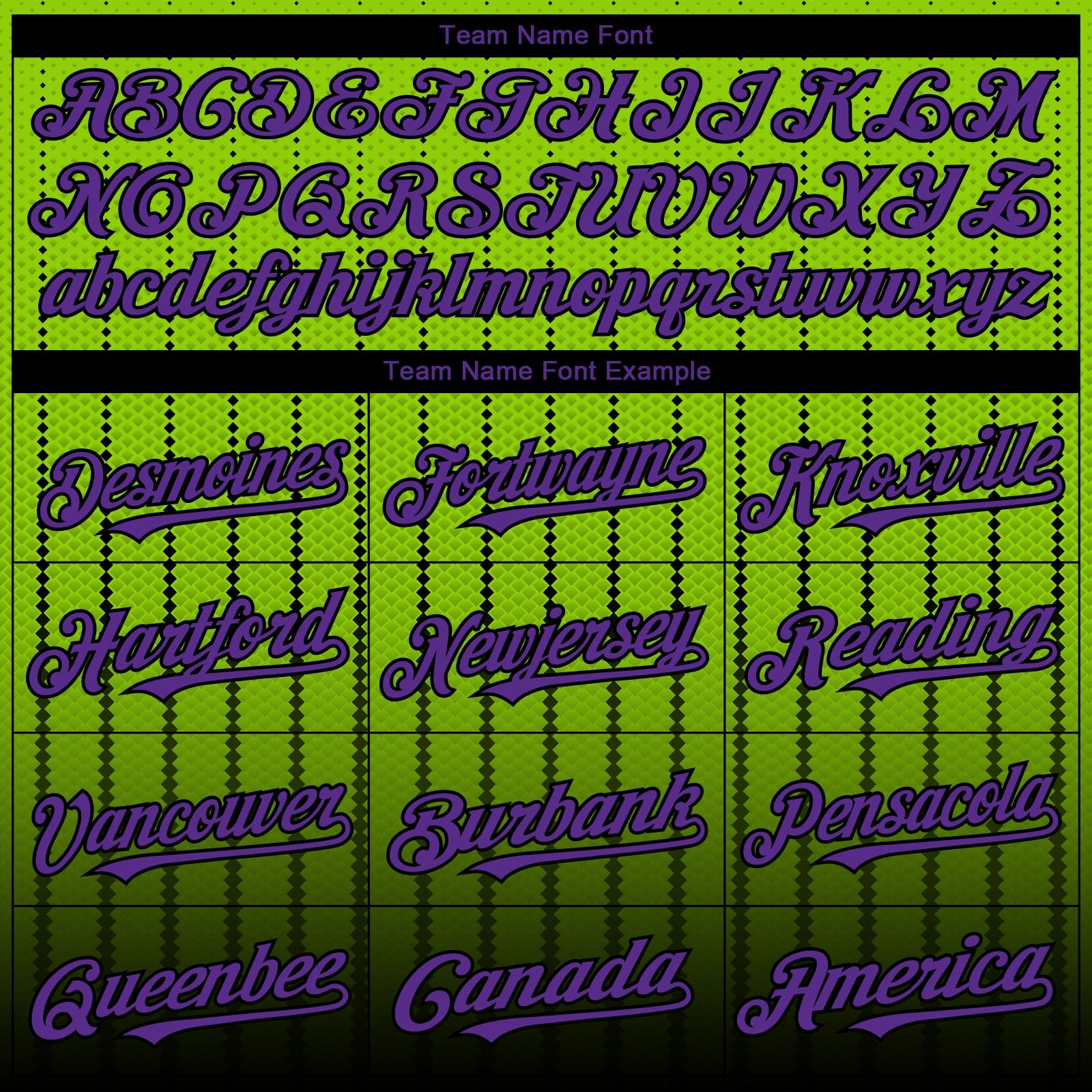 Custom Neon Green Purple-Black 3D Pattern Design Gradient Geometric Shape Authentic Baseball Jersey view 4