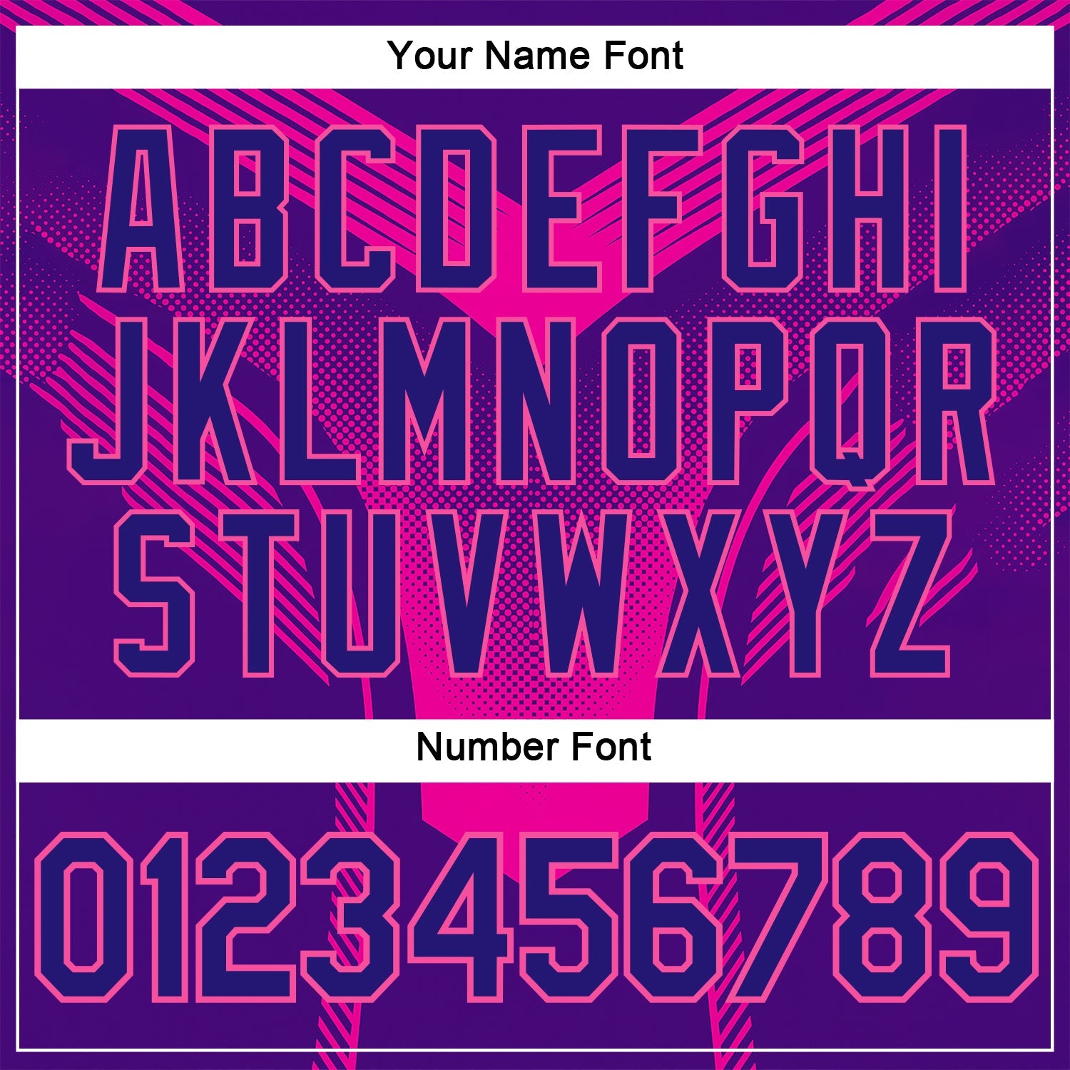 Custom Dark Purple Pink 3D Pattern Design Gradient Neon Sportswear Performance T-Shirt view 4