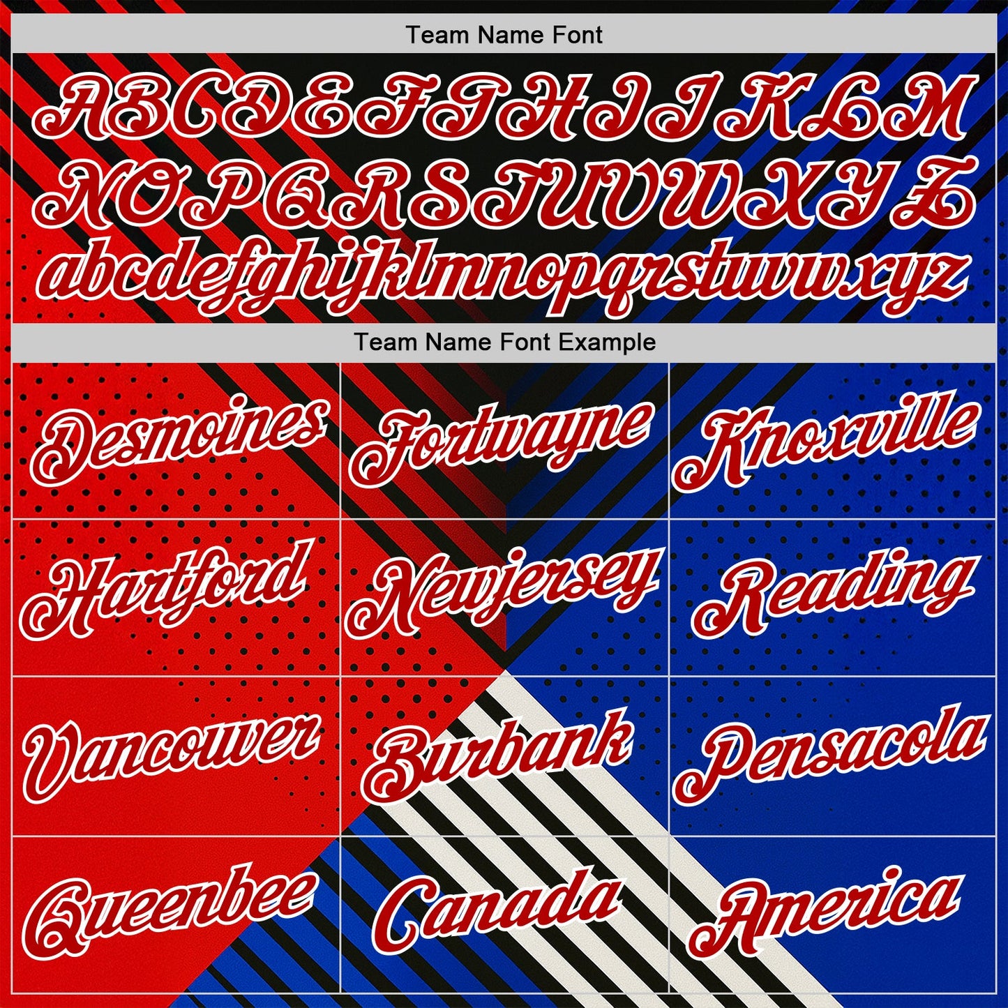 Custom Black Red Blue-White 3D Pattern Design USA Inspired America Sportswear Performance T-Shirt view 3
