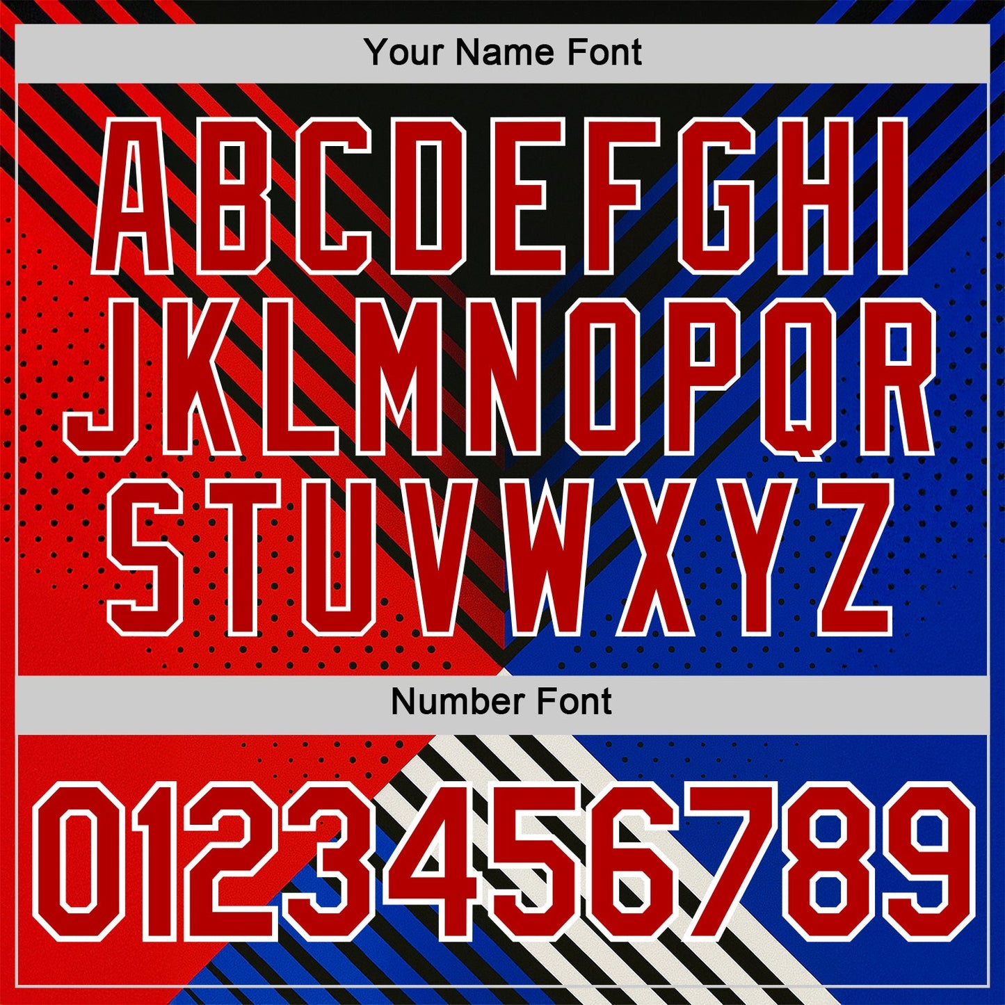 Custom Black Red Blue-White 3D Pattern Design USA Inspired America Sportswear Performance T-Shirt view 4