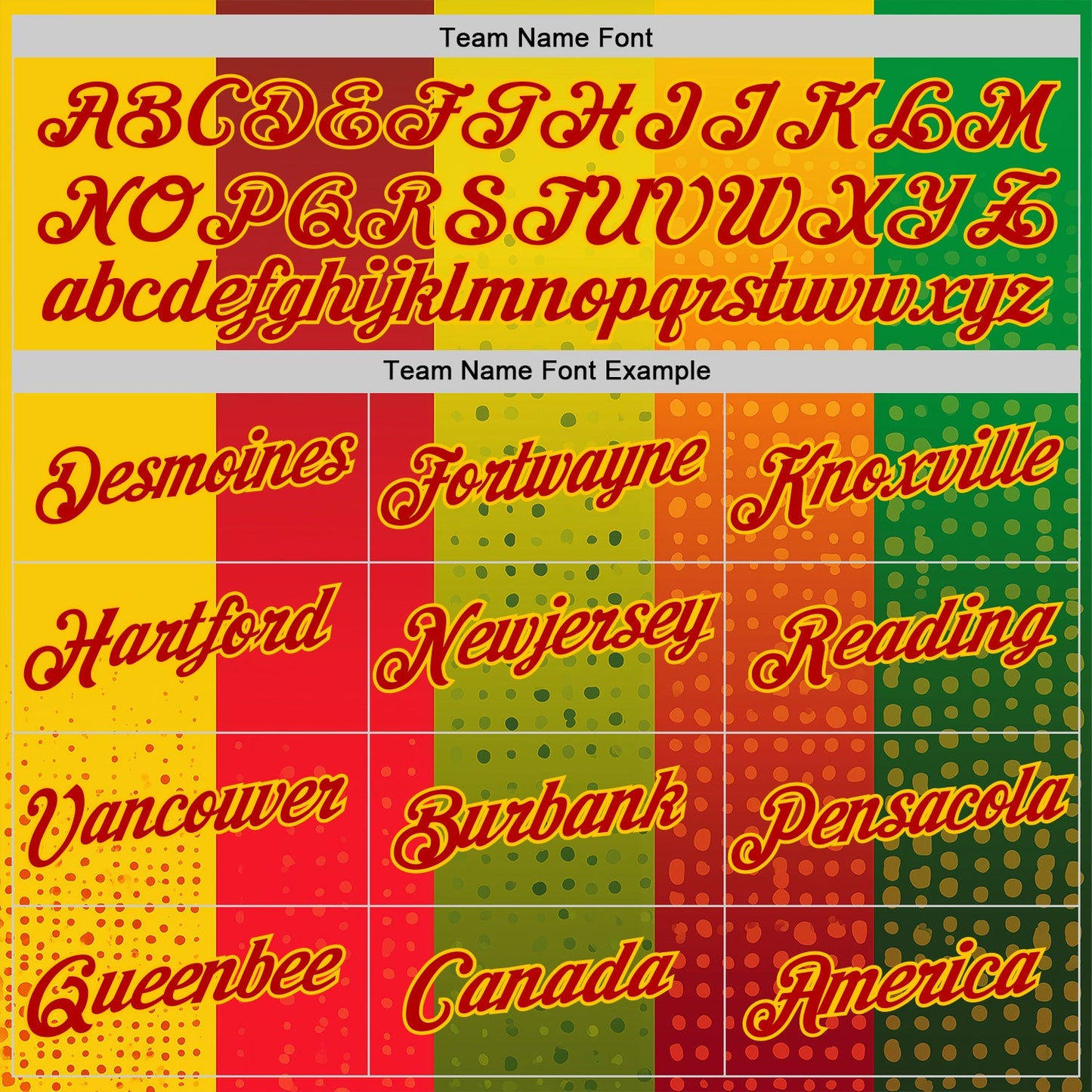 Custom Red Green-Yellow 3D Pattern Design Gradient Spain Sportswear Performance T-Shirt view 3