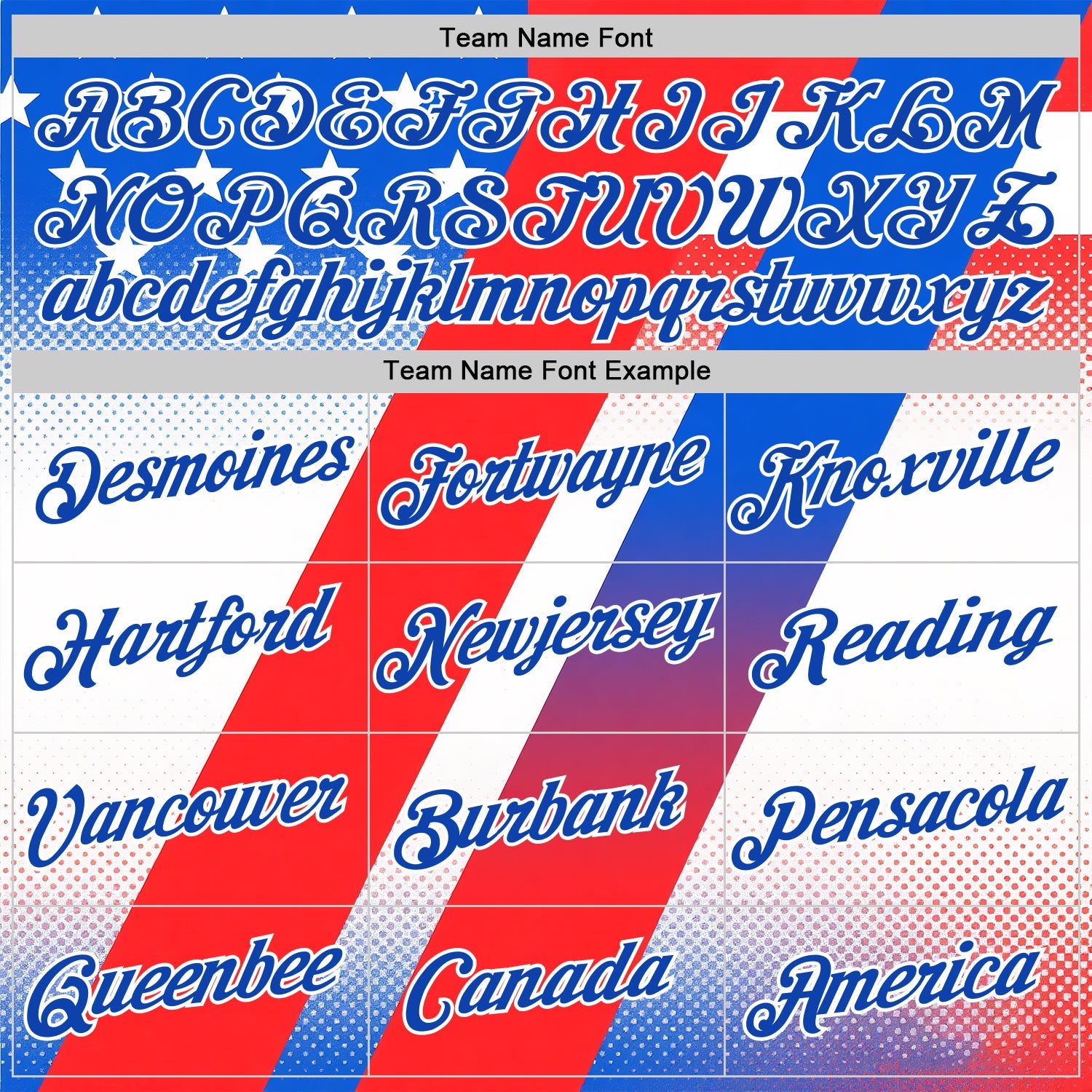 Custom Red Thunder Blue-White 3D Pattern Design USA Inspired America Sportswear Performance T-Shirt view 3