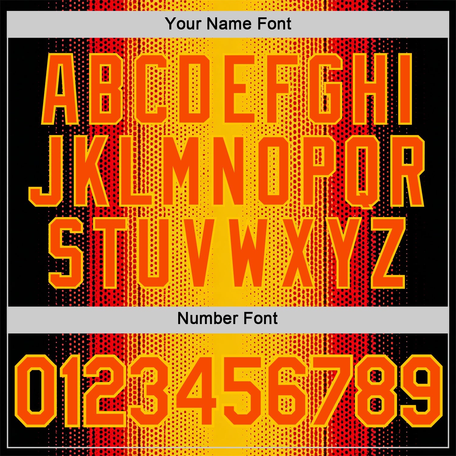 Custom Yellow Orange 3D Pattern Design Gradient Spain Sportswear Performance T-Shirt view 4