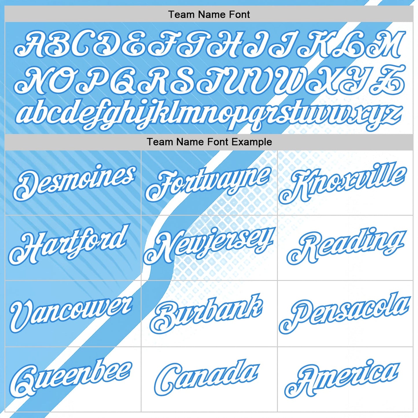 Custom Blue White-Powder Blue 3D Pattern Design Argentina Sportswear Performance T-Shirt view 3