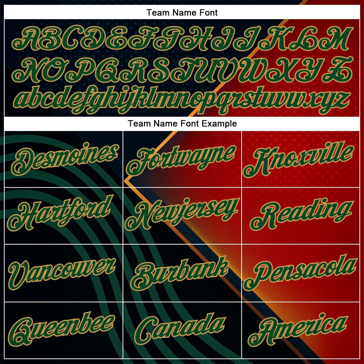 Custom Black Green Red-Old Gold 3D Pattern Design Germany Meixico Sportswear Performance T-Shirt view 3