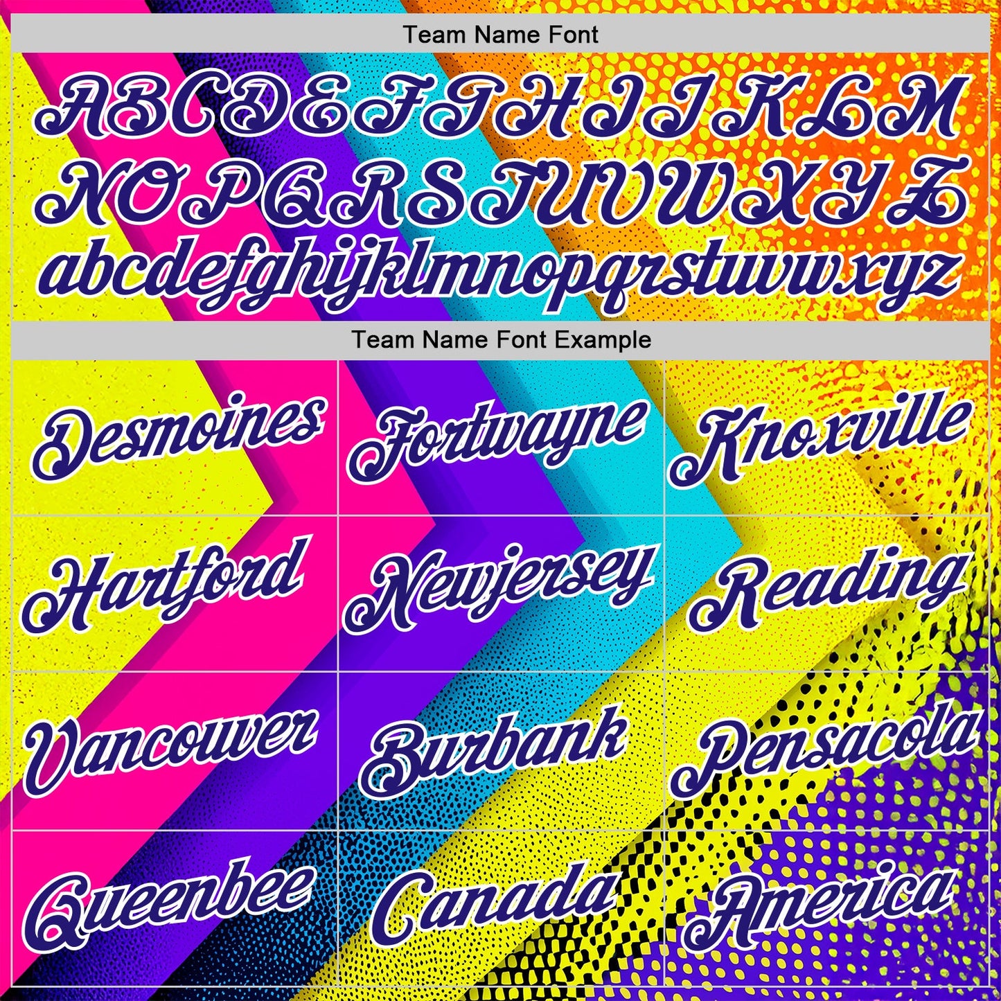 Custom Blue Dark Purple Yellow-Pink 3D Pattern Design Chromatic Geometric Shape Sportswear Performance T-Shirt view 3