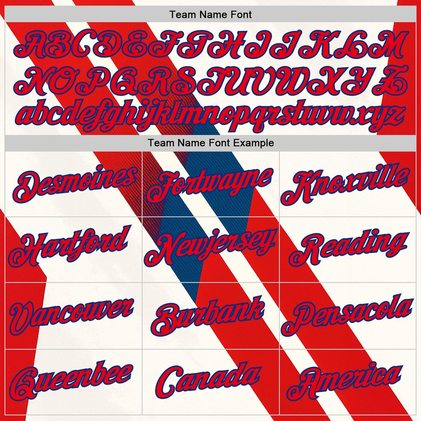 Custom Cream Fire Red-Royal 3D Pattern Design Canada America Sportswear Performance T-Shirt view 3