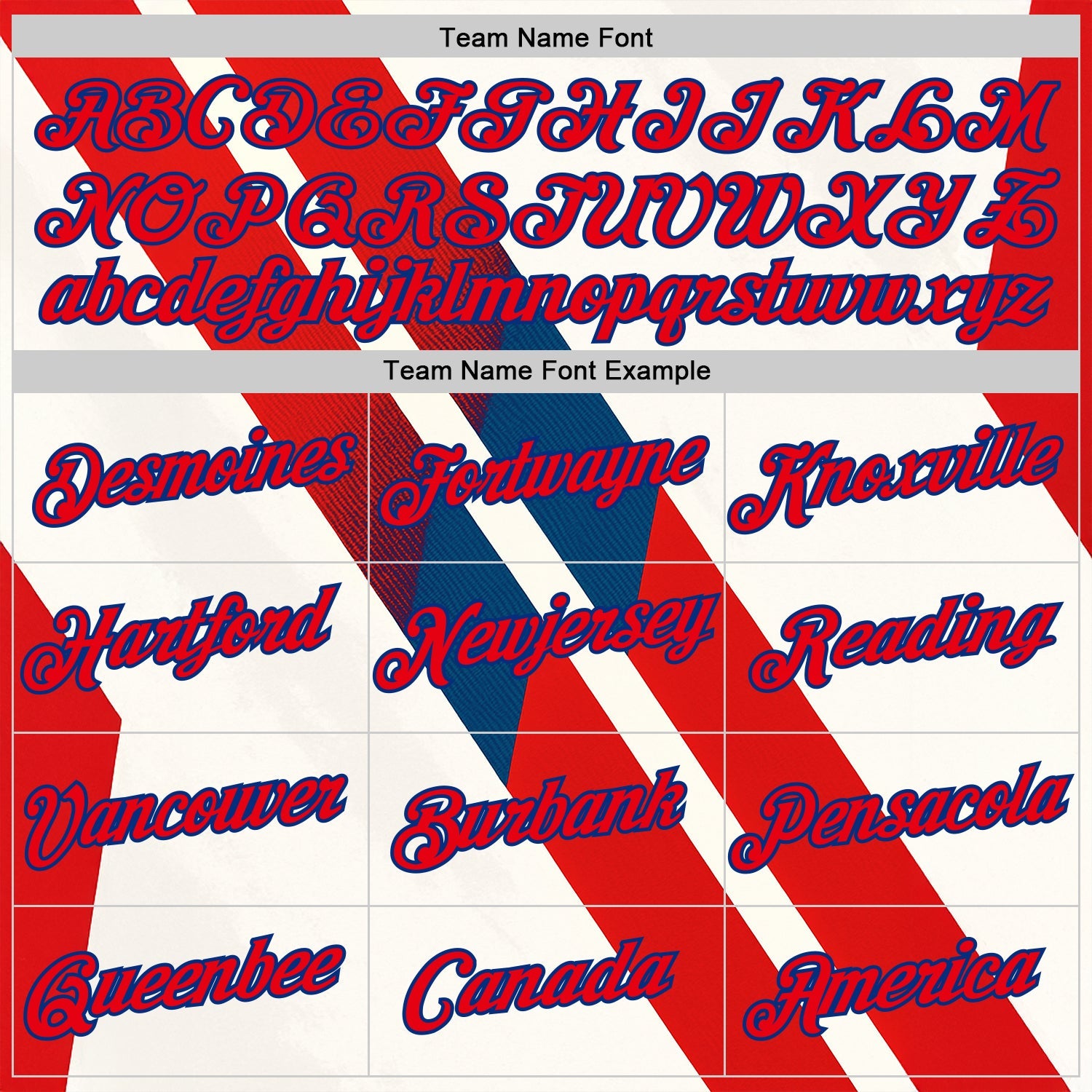 Custom Cream Fire Red-Royal 3D Pattern Design Canada America Sportswear Performance T-Shirt view 3