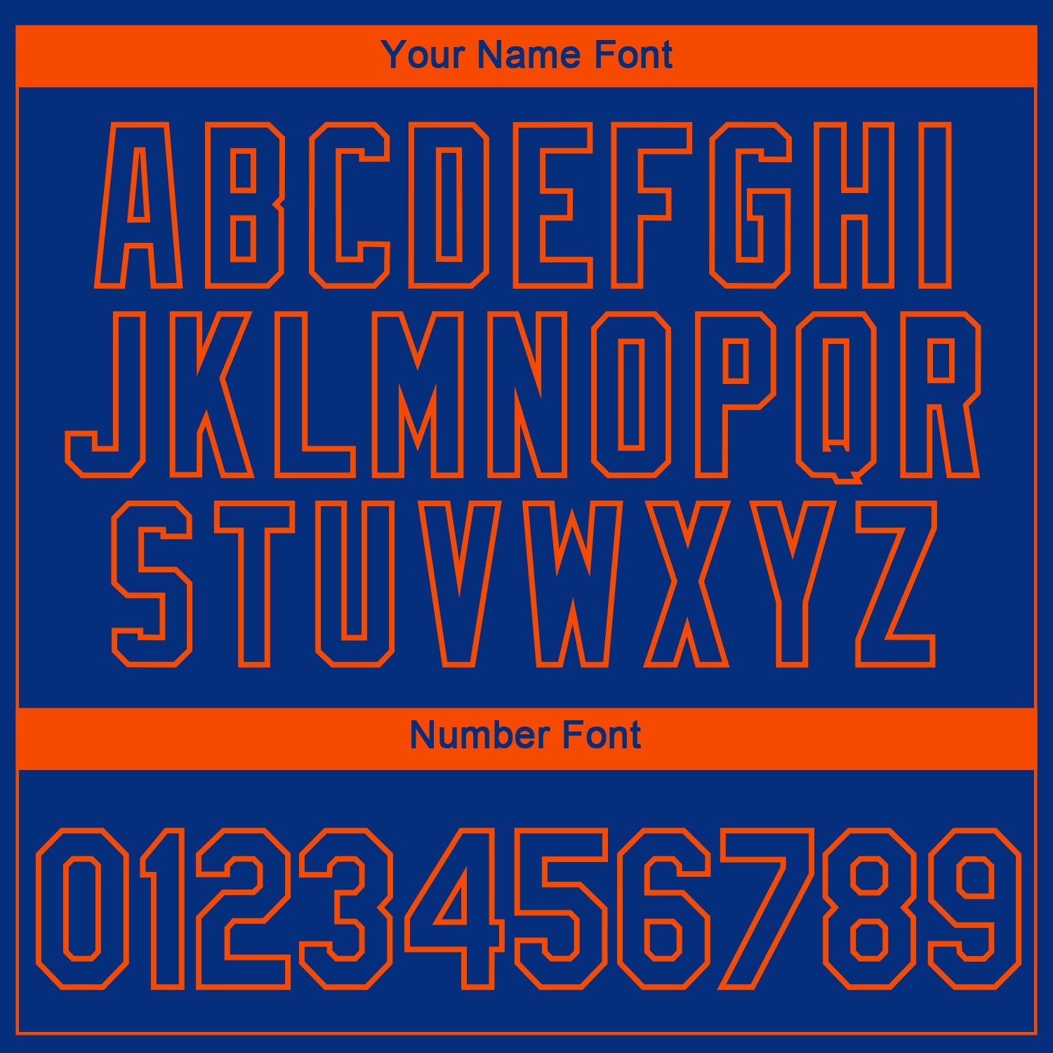 Custom Royal Orange 3D New York City Edition Fade Fashion Performance T-Shirt view 4